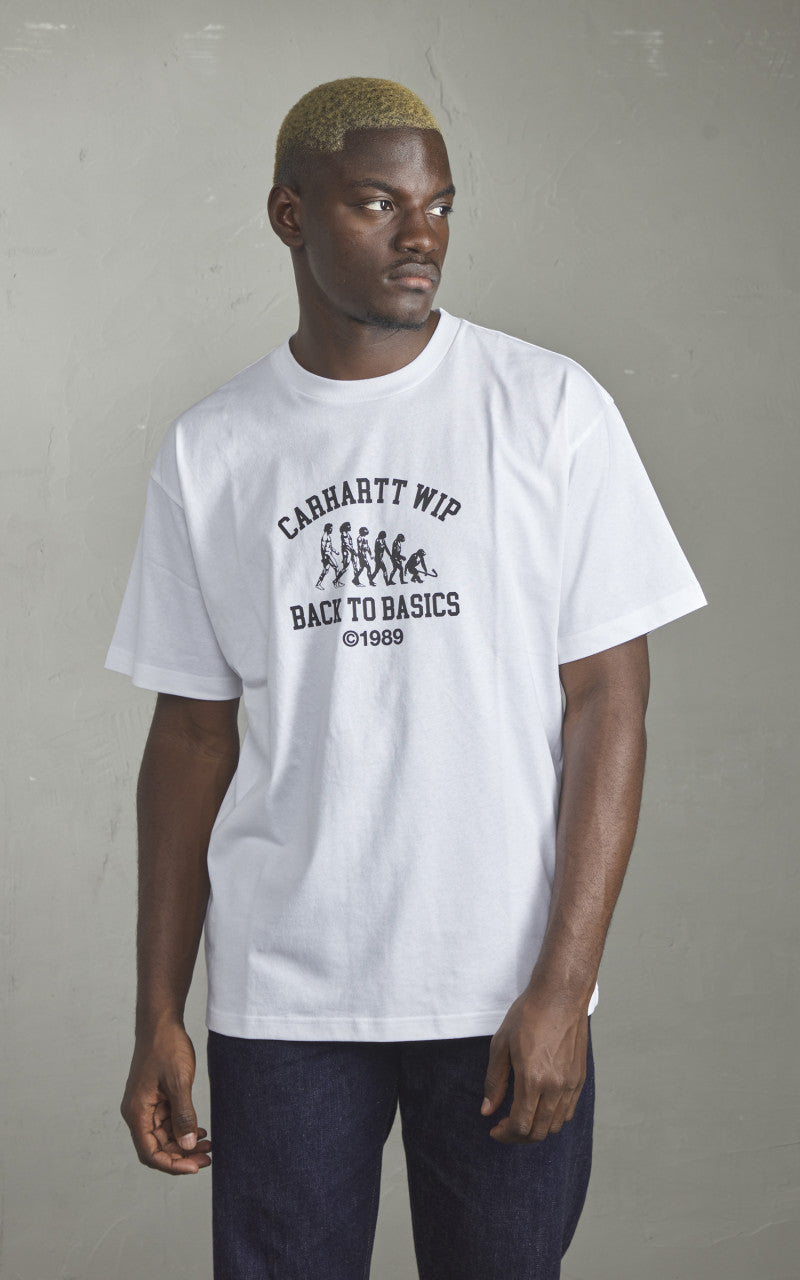Carhartt WIP S/S Basics T-Shirt White/Black