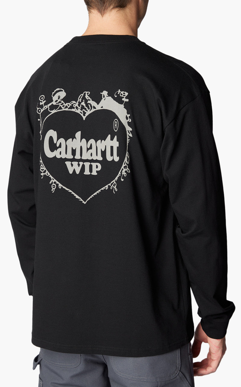Carhartt WIP L/S Spree T-Shirt Black/Grey