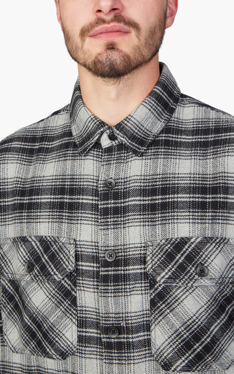 Carhartt WIP L/S Krenz Shirt Krenz Check/Grey Heather