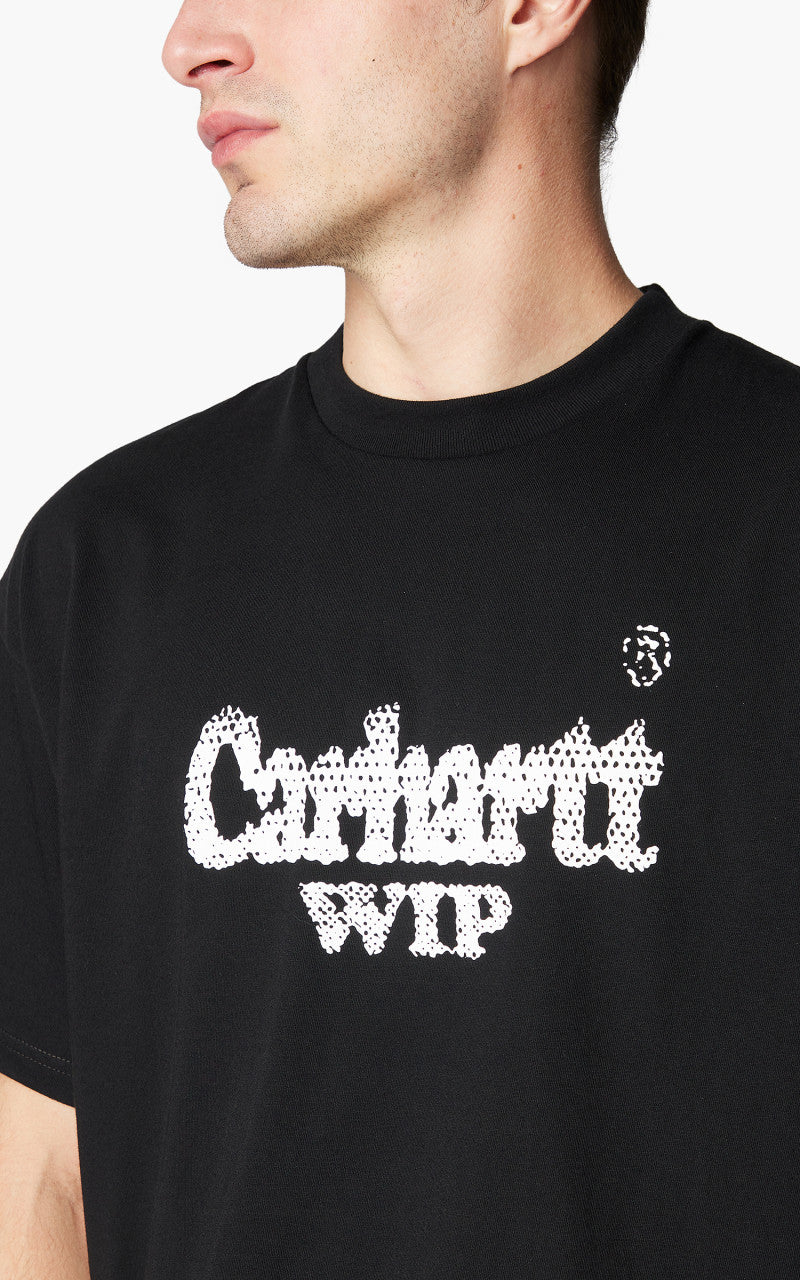 Carhartt WIP S/S Spree Halftone T-Shirt Black/White