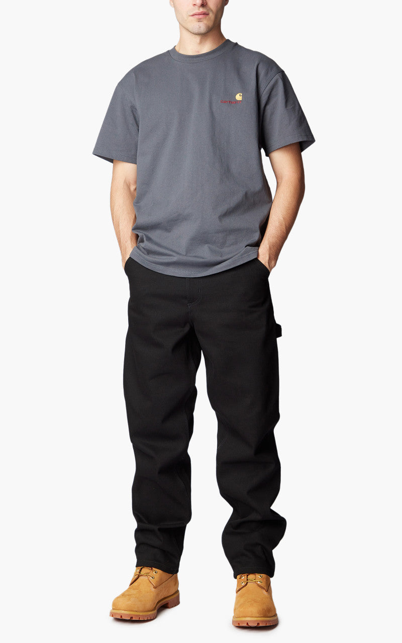 Carhartt WIP Single Knee Pant Smith Denim Rigid Black