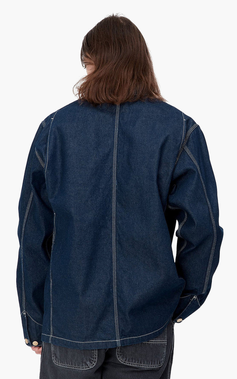 Carhartt WIP OG Chore Coat Norco Denim Blue One Wash