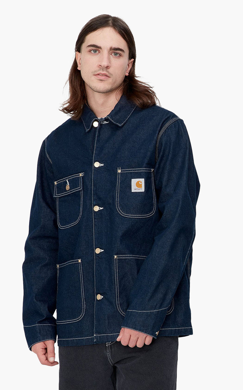Carhartt WIP OG Chore Coat Norco Denim Blue One Wash
