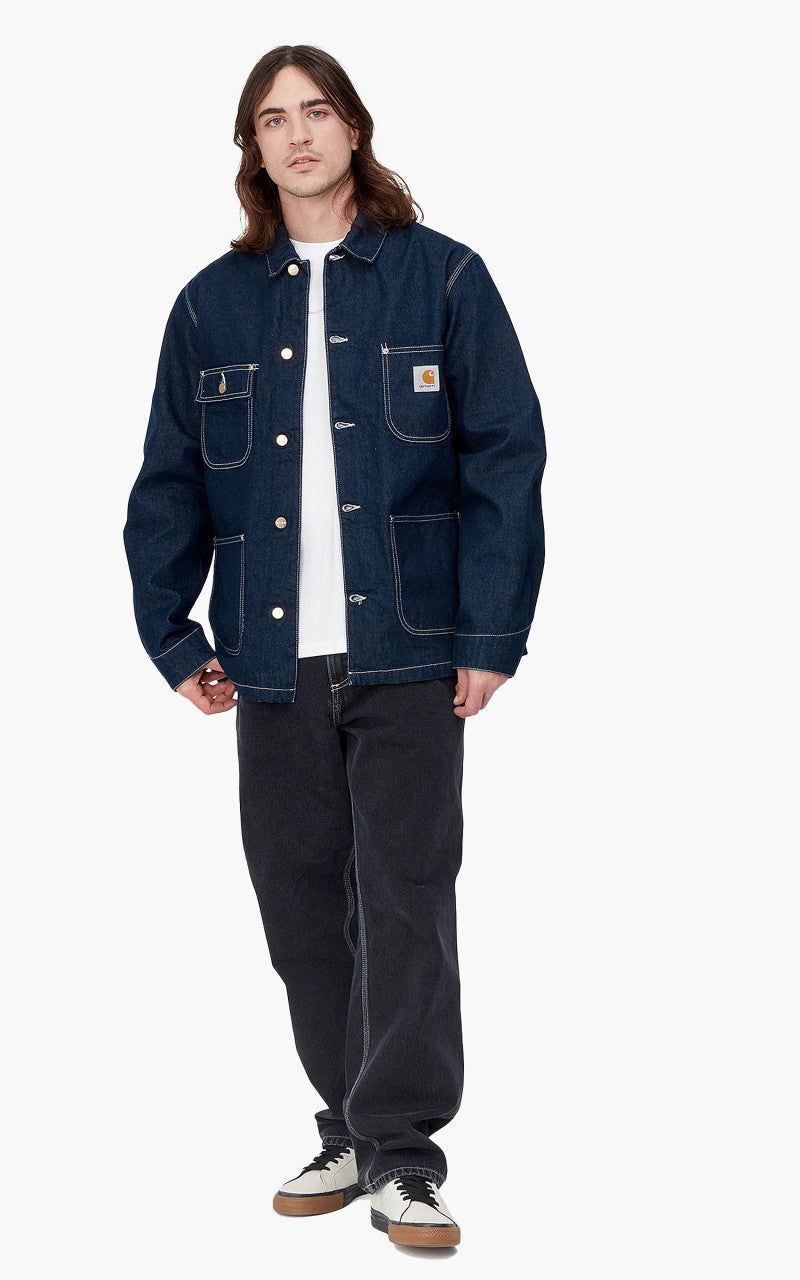 Carhartt WIP OG Chore Coat Norco Denim Blue One Wash