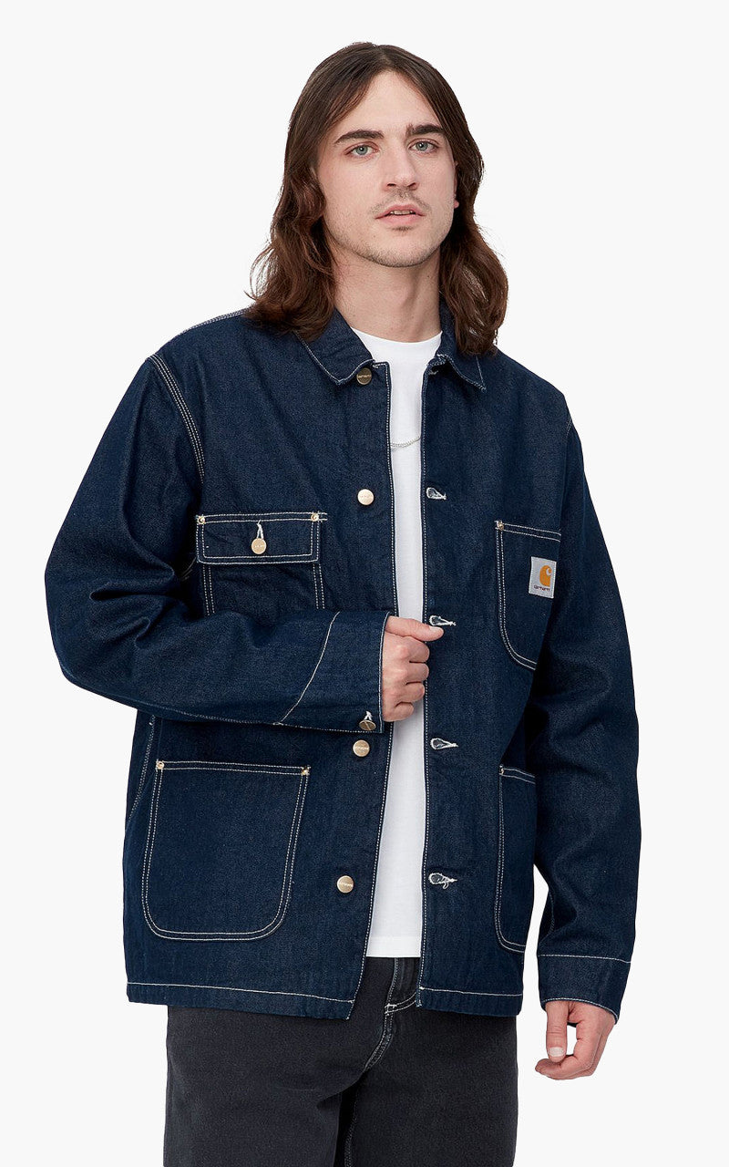 Carhartt WIP OG Chore Coat Norco Denim Blue One Wash