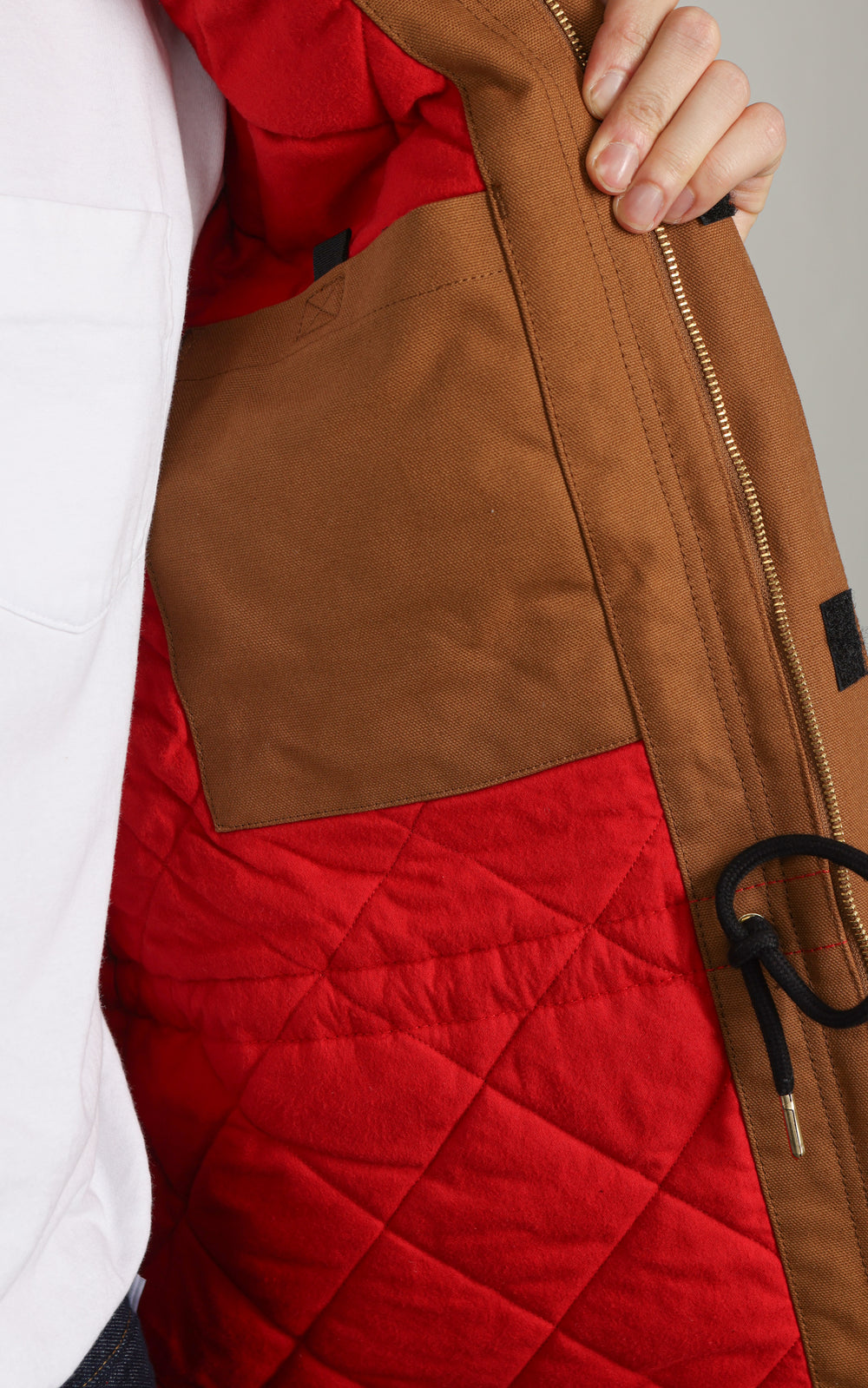 Carhartt WIP OG Arctic Coat Dearborn Canvas Rigid Hamilton Brown/Tobacco