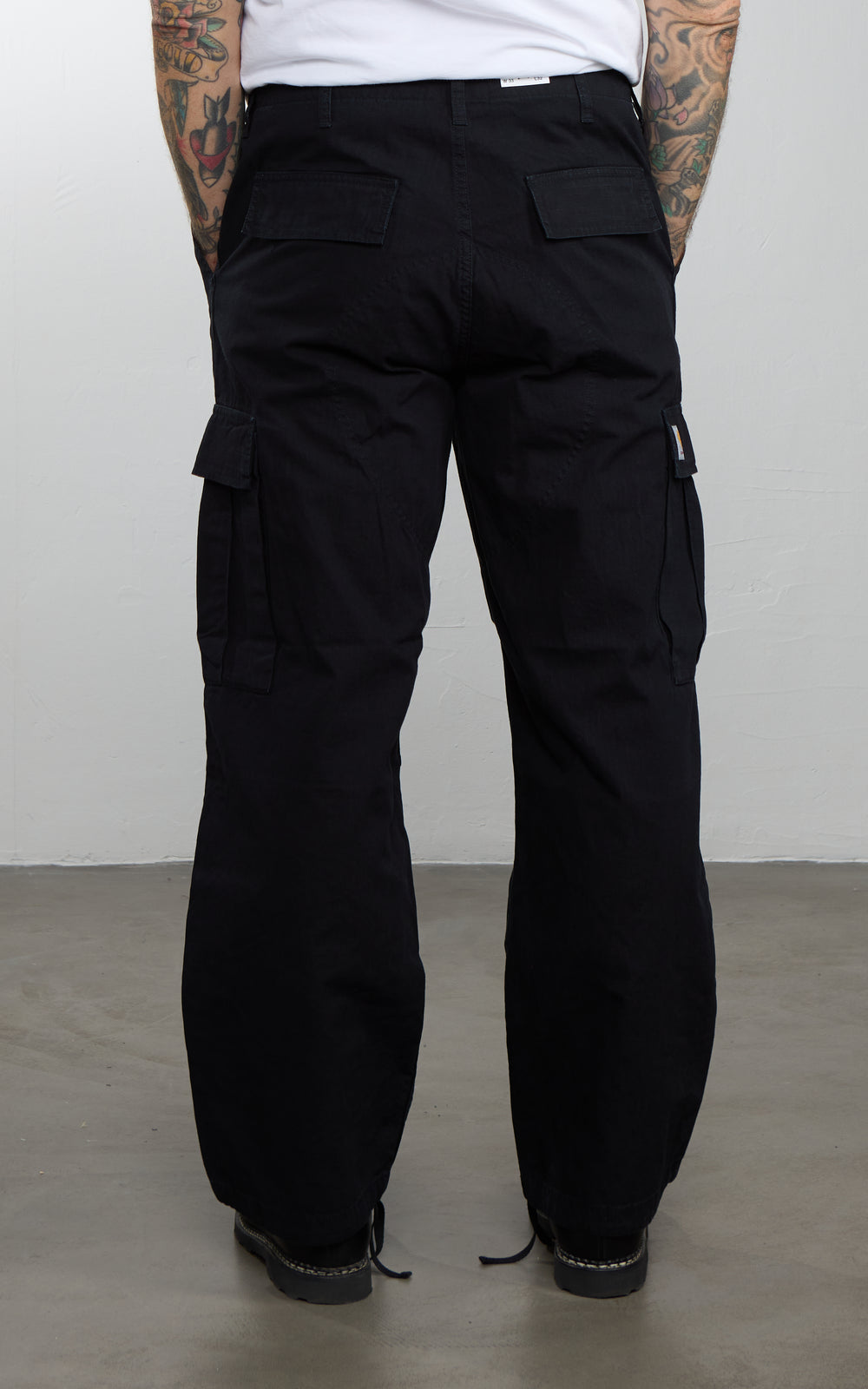 Carhartt WIP OG Cargo Pant Columbia Ripstop Stone Washed Black