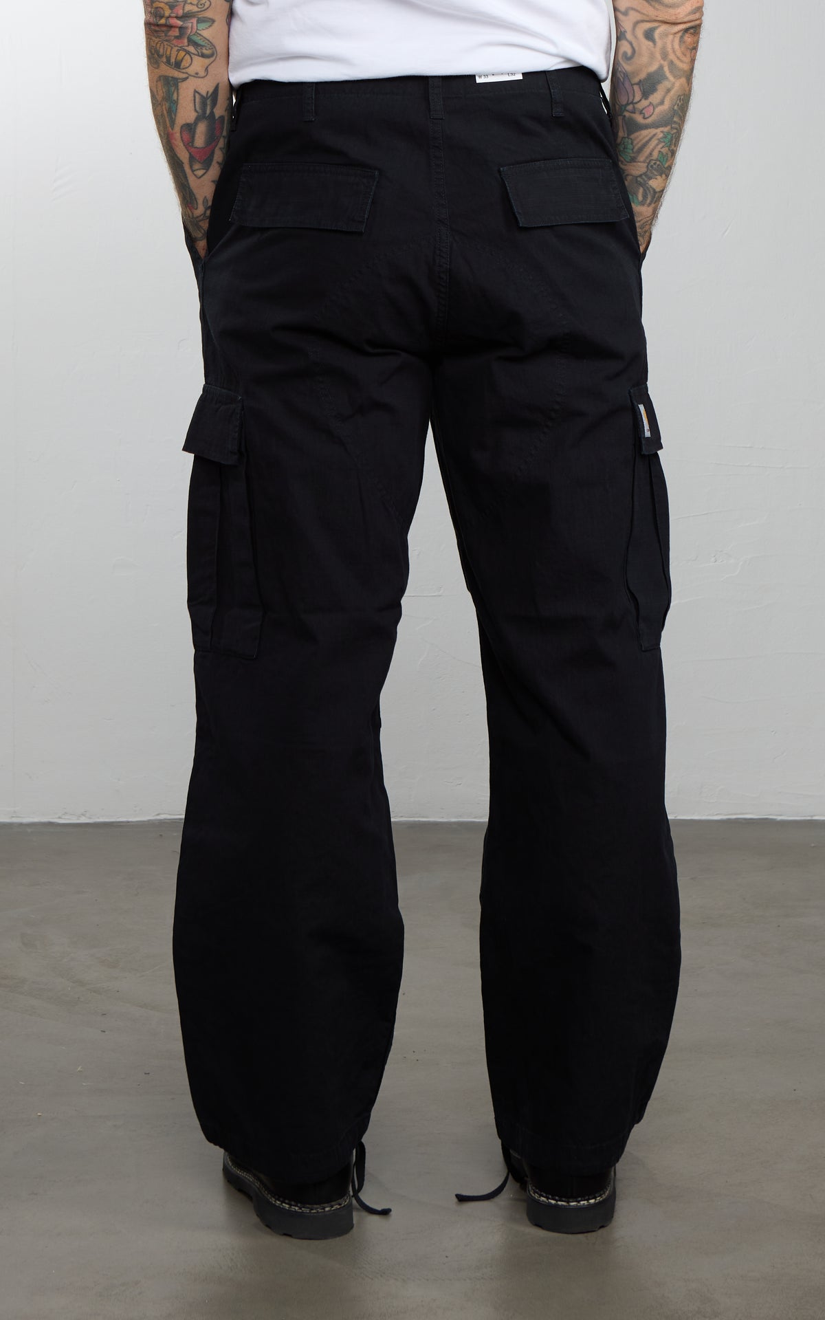 Carhartt WIP OG Cargo Pant Columbia Ripstop Stone Washed Black