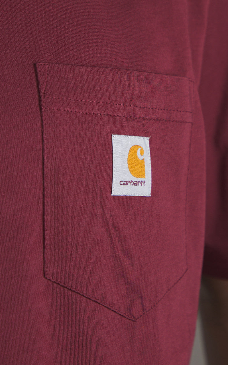 Carhartt WIP S/S Pocket T-Shirt Malbec