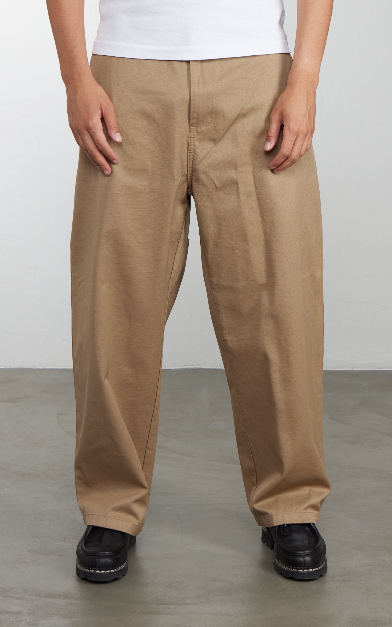 Carhartt WIP Brady Pant Cooper Twill Rinsed Leather