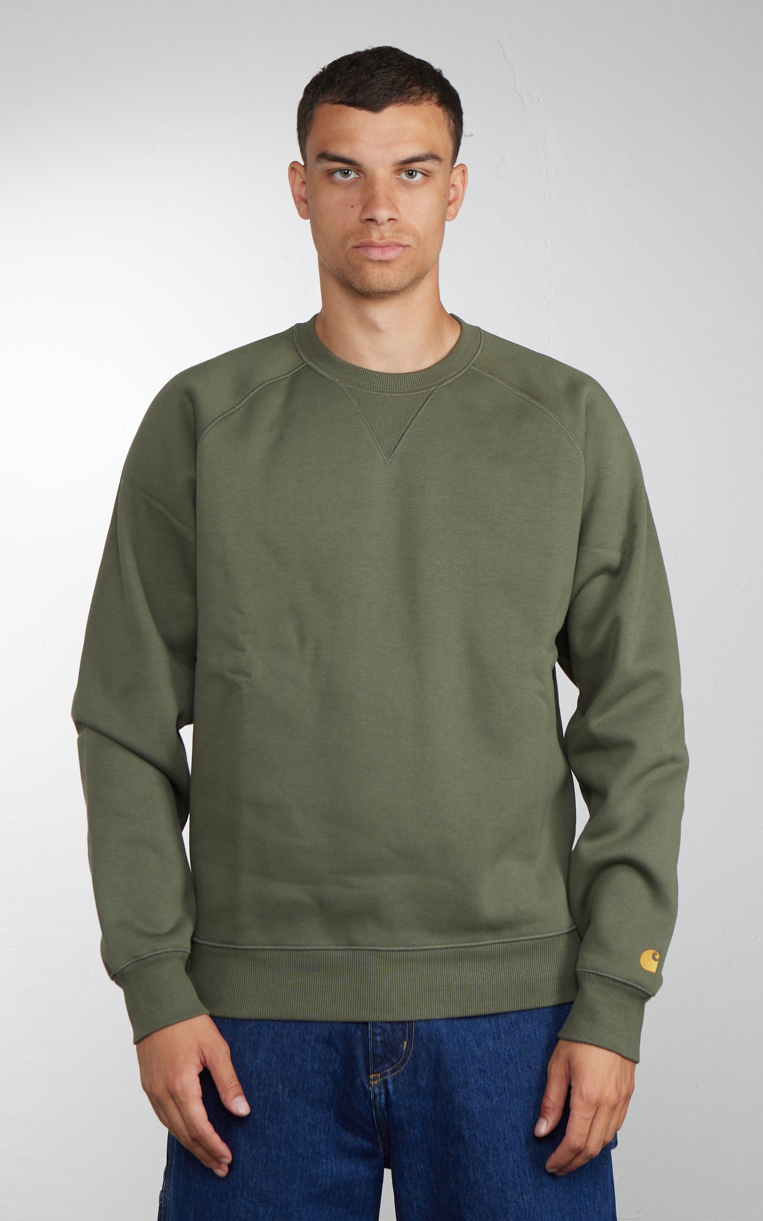 Carhartt WIP Chase Sweatshirt Leaf/Gold