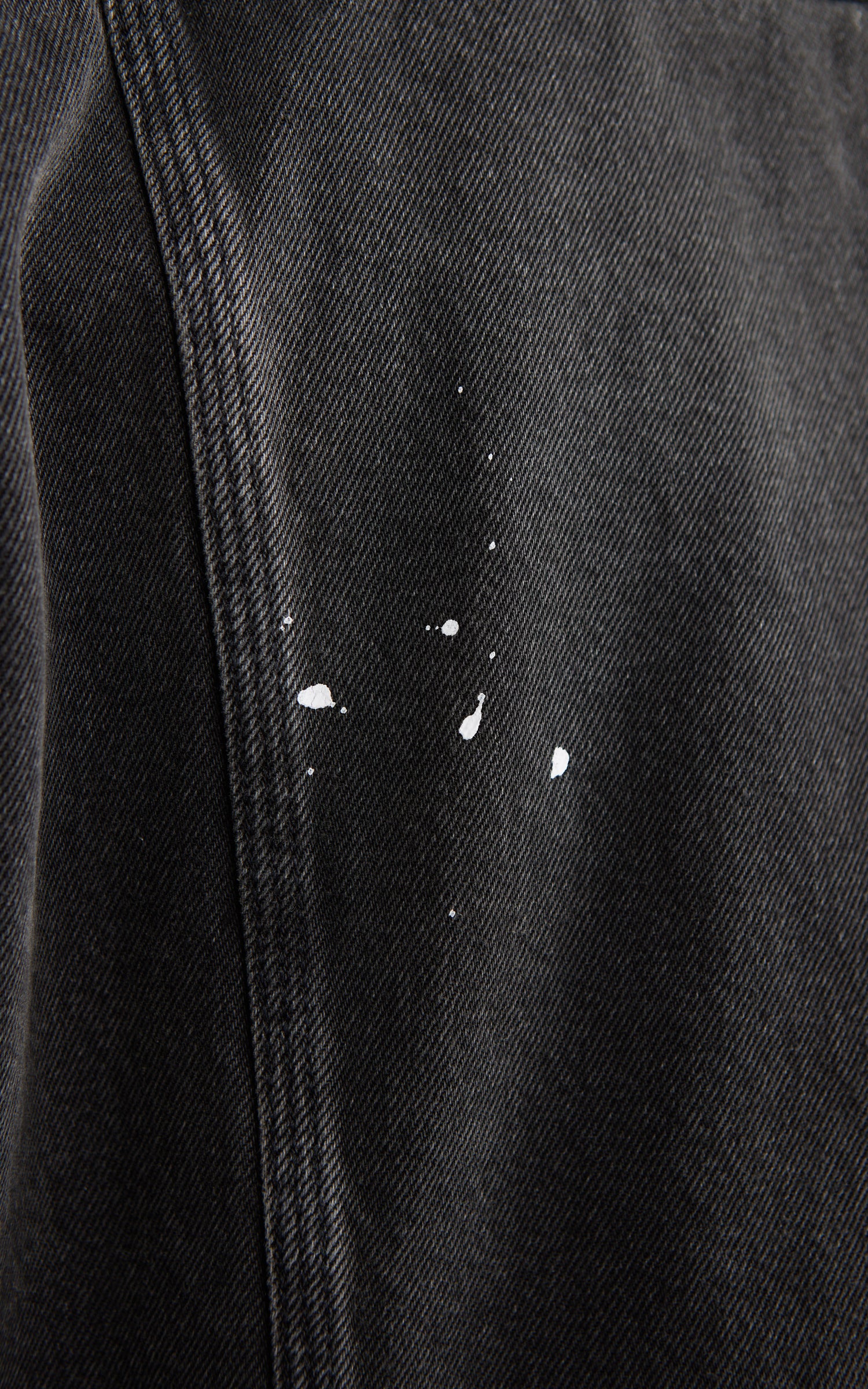 Carhartt WIP Helston Jacket Destroy Wash Black Splatter