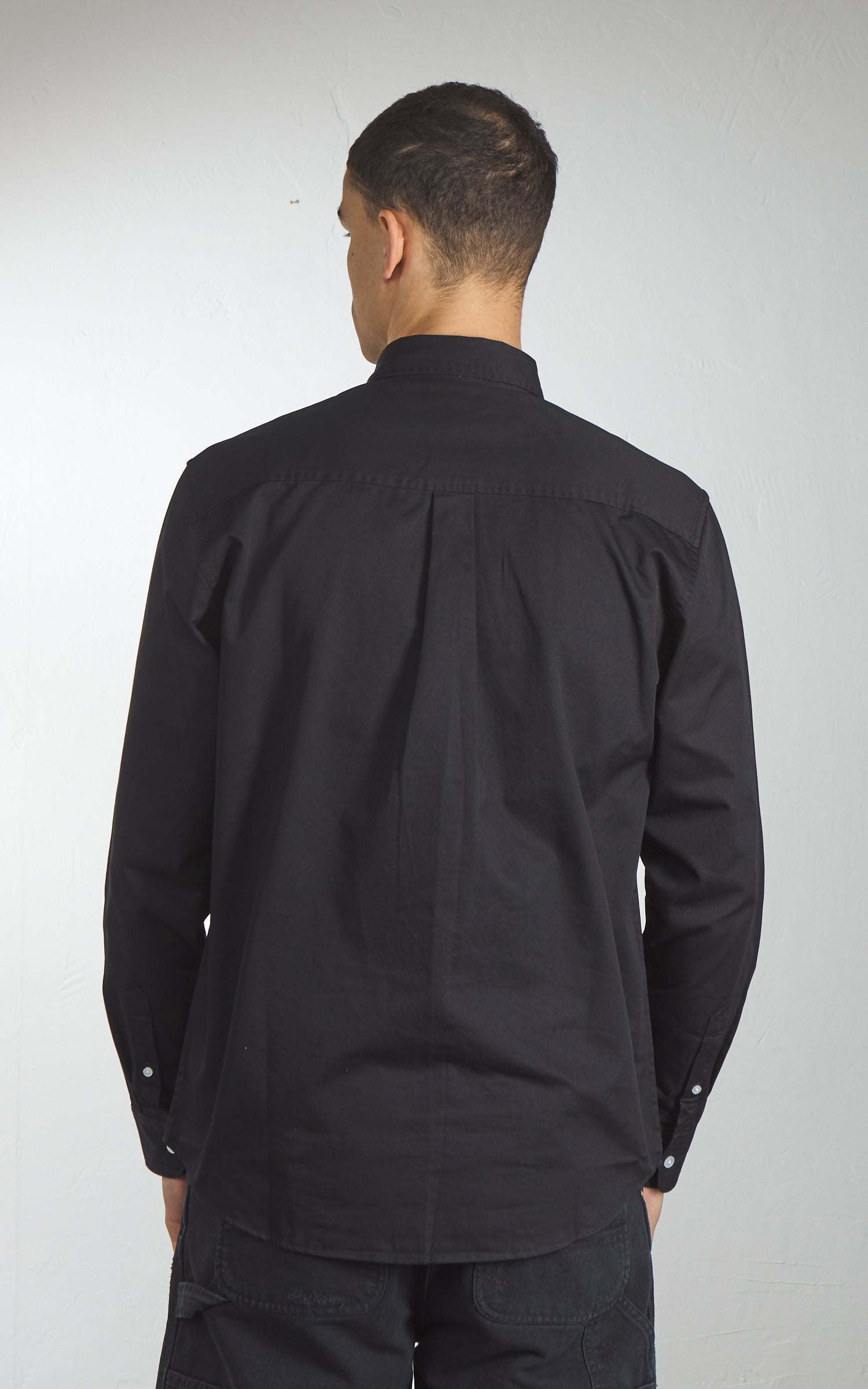 Carhartt WIP L/S Madison Shirt Black/White