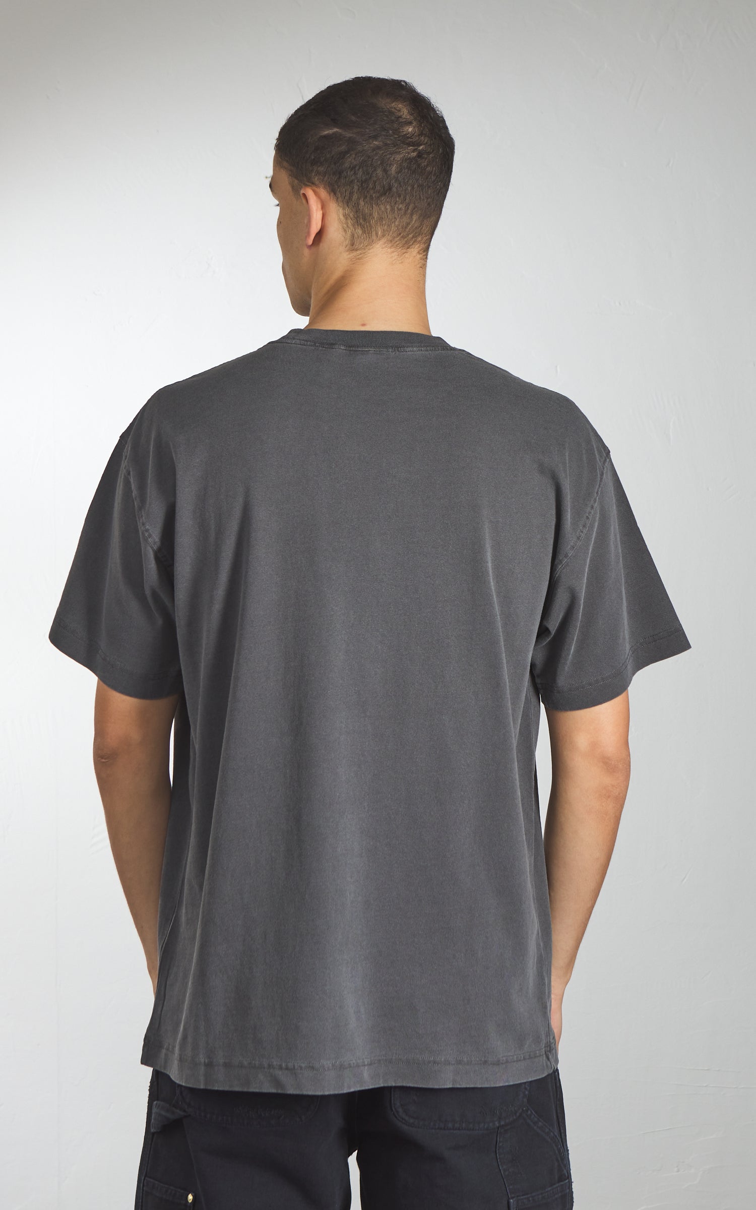 Carhartt WIP S/S Nelson T-Shirt Garment Dyed Black