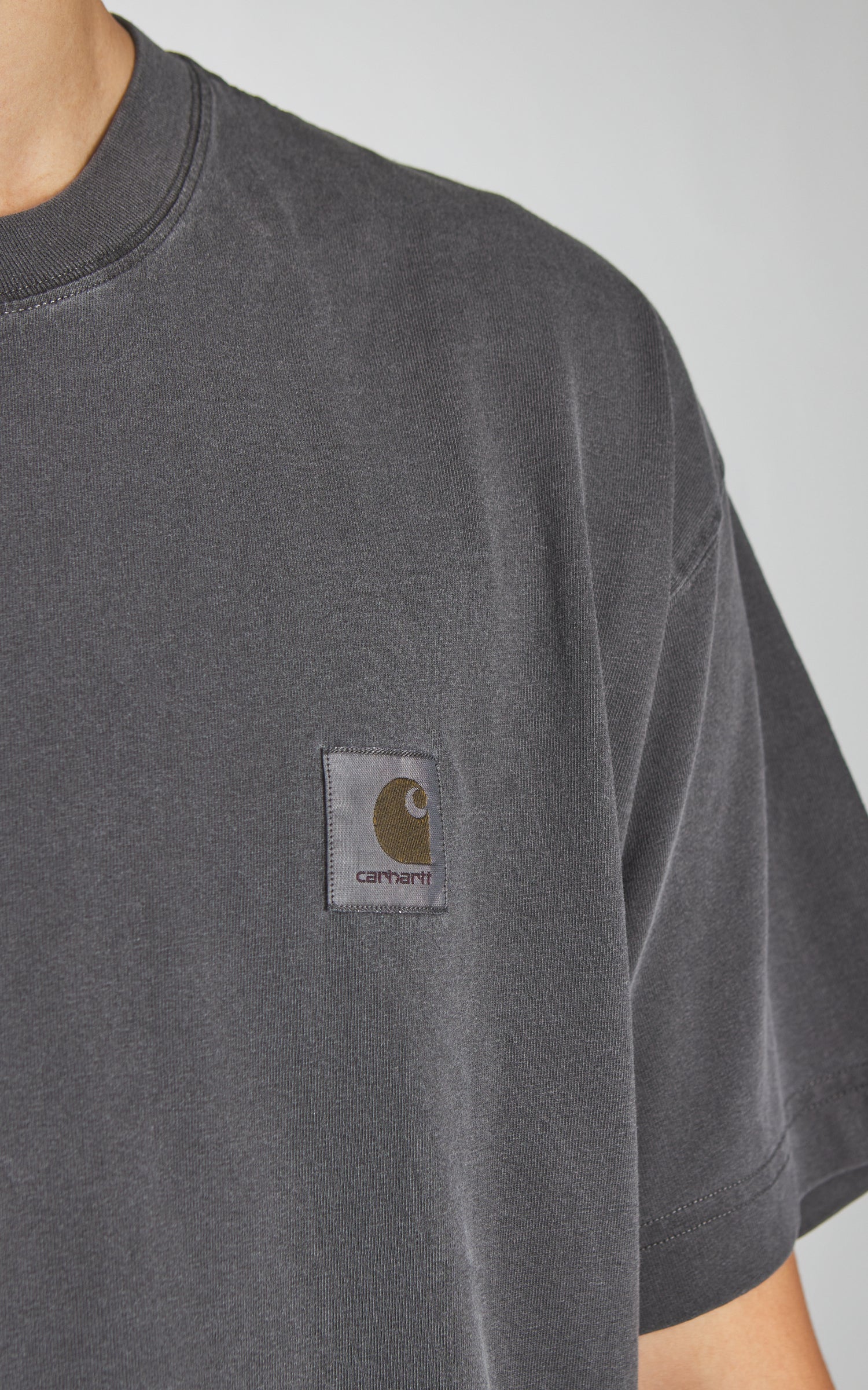 Carhartt WIP S/S Nelson T-Shirt Garment Dyed Black