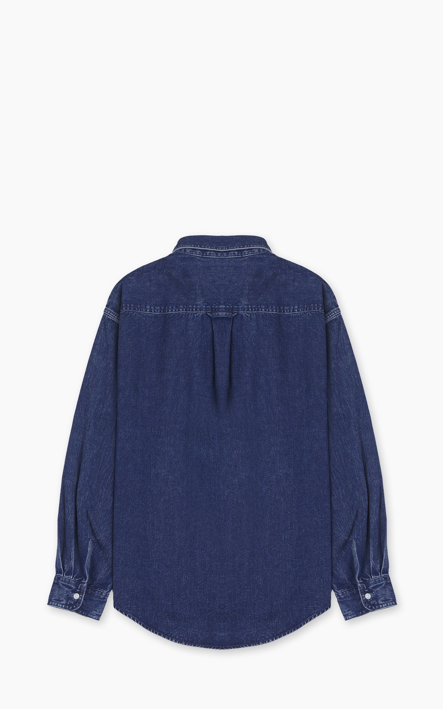 Carhartt WIP L/S Lucas Shirt Stone Washed Blue
