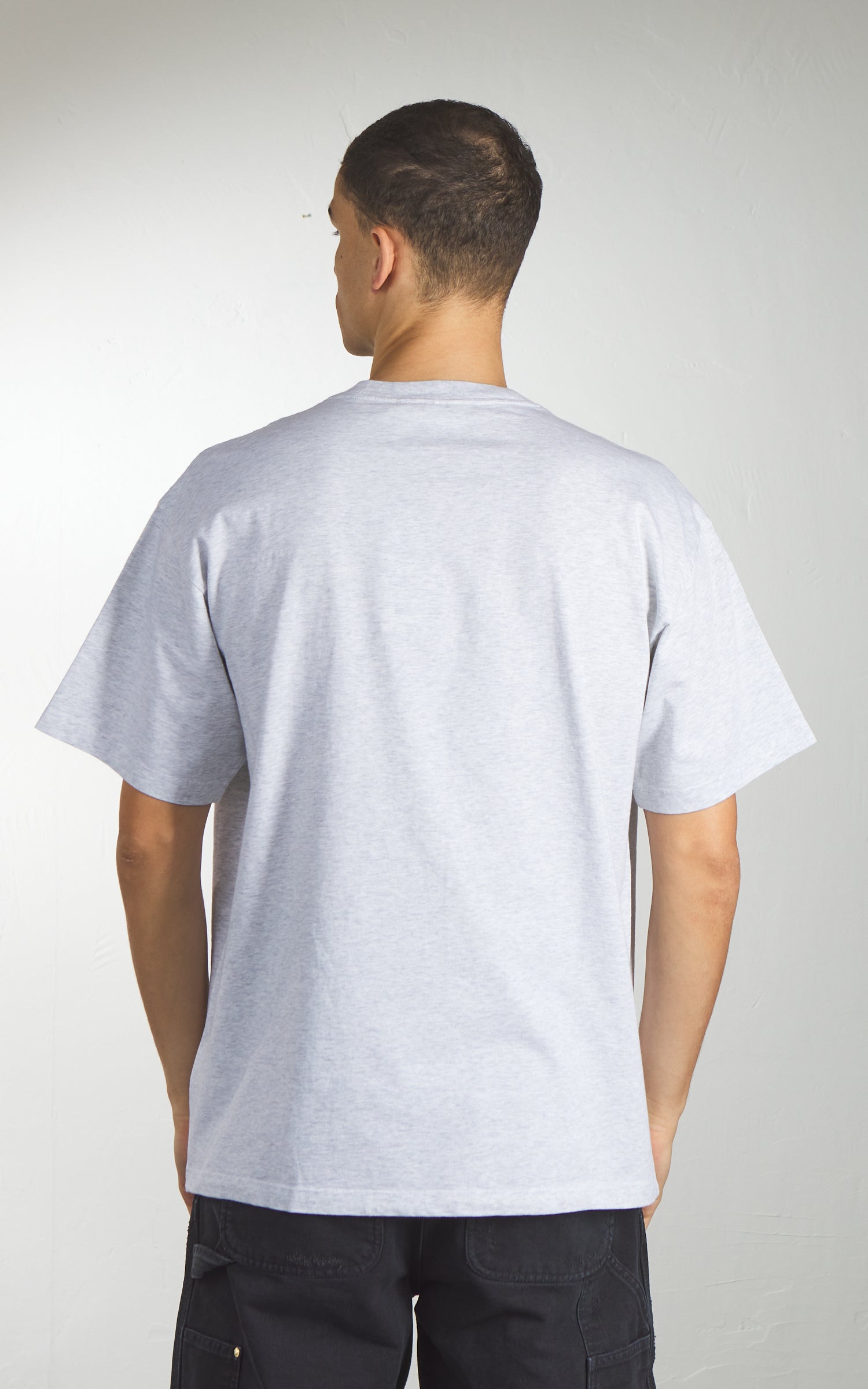 Carhartt WIP S/S WIP III T-Shirt Heavy Stone Wash Ash Heather