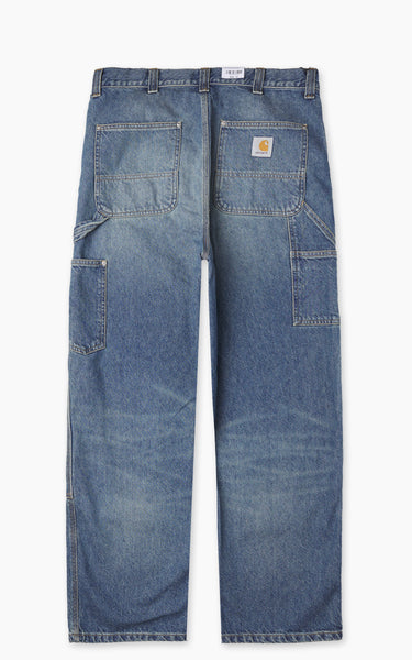 Carhartt WIP OG Double Knee Pant Bradenton Denim Grind Wash Blue