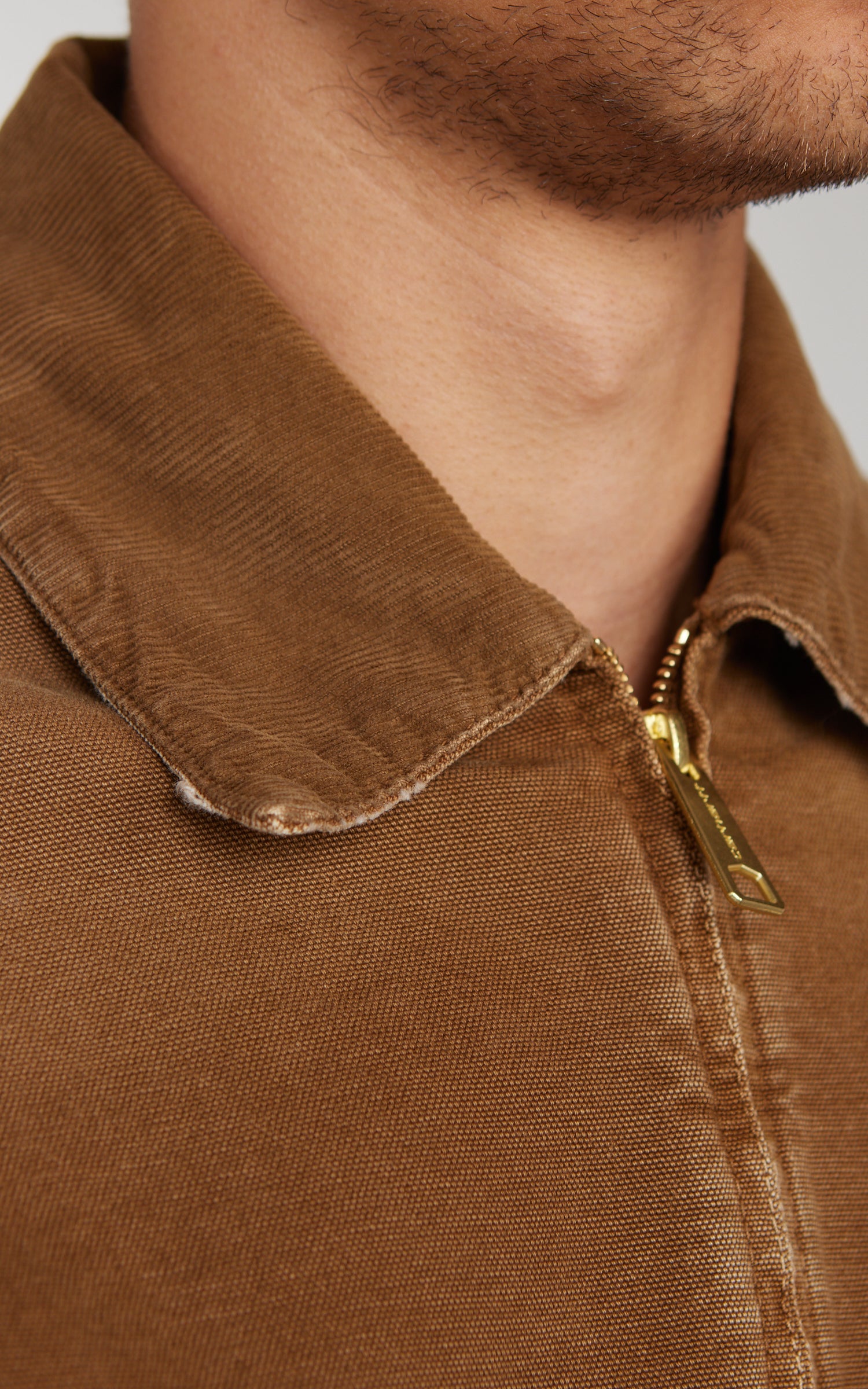 Carhartt WIP OG Arcan Jacket Dearborn Canvas Destroy Wash Hamilton Brown/Hamilton Brown