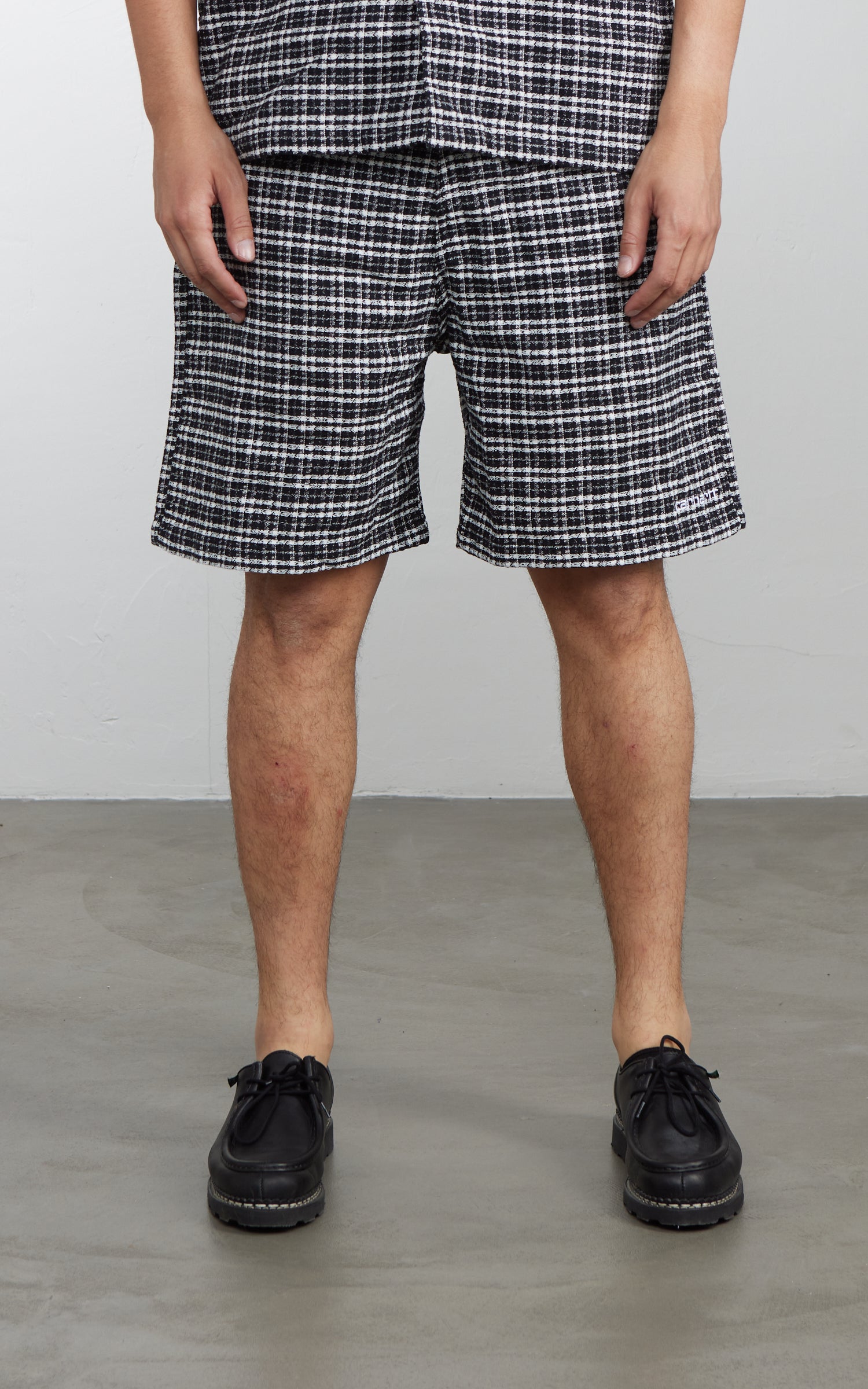 Carhartt WIP Kander Short Kander Check/Black