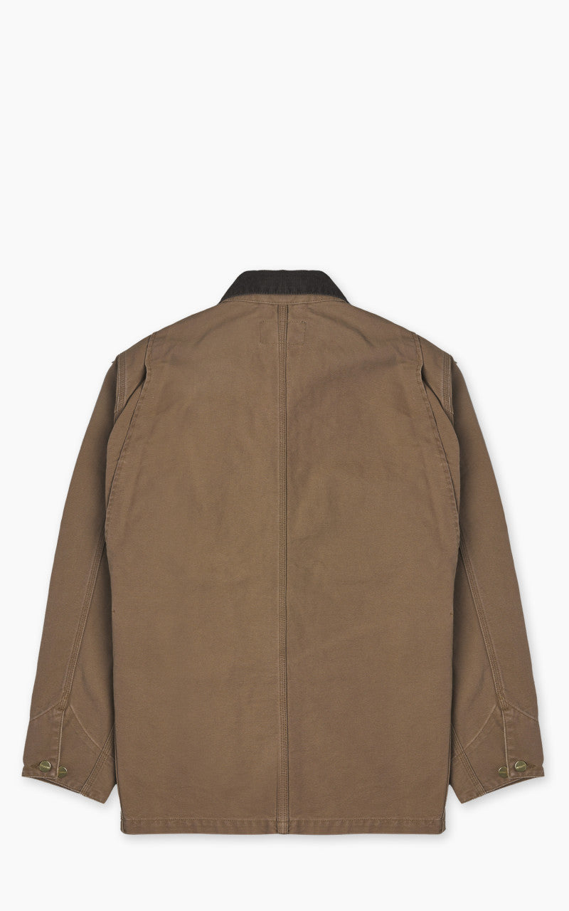 Carhartt WIP OG Chore Coat Dearborn Canvas Aged Hamilton Brown/Tobacco
