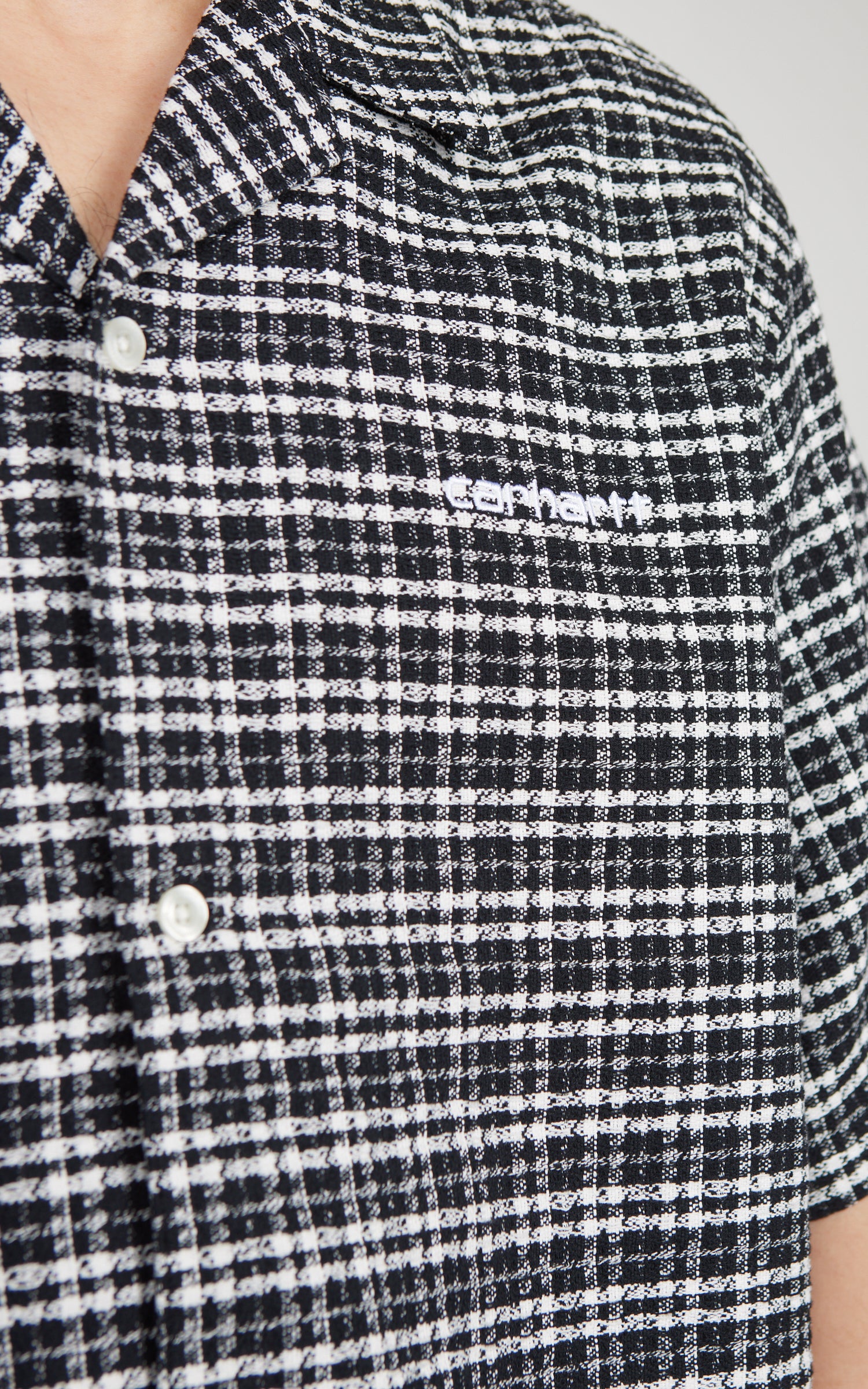 Carhartt WIP S/S Kander Shirt Kander Check/Black