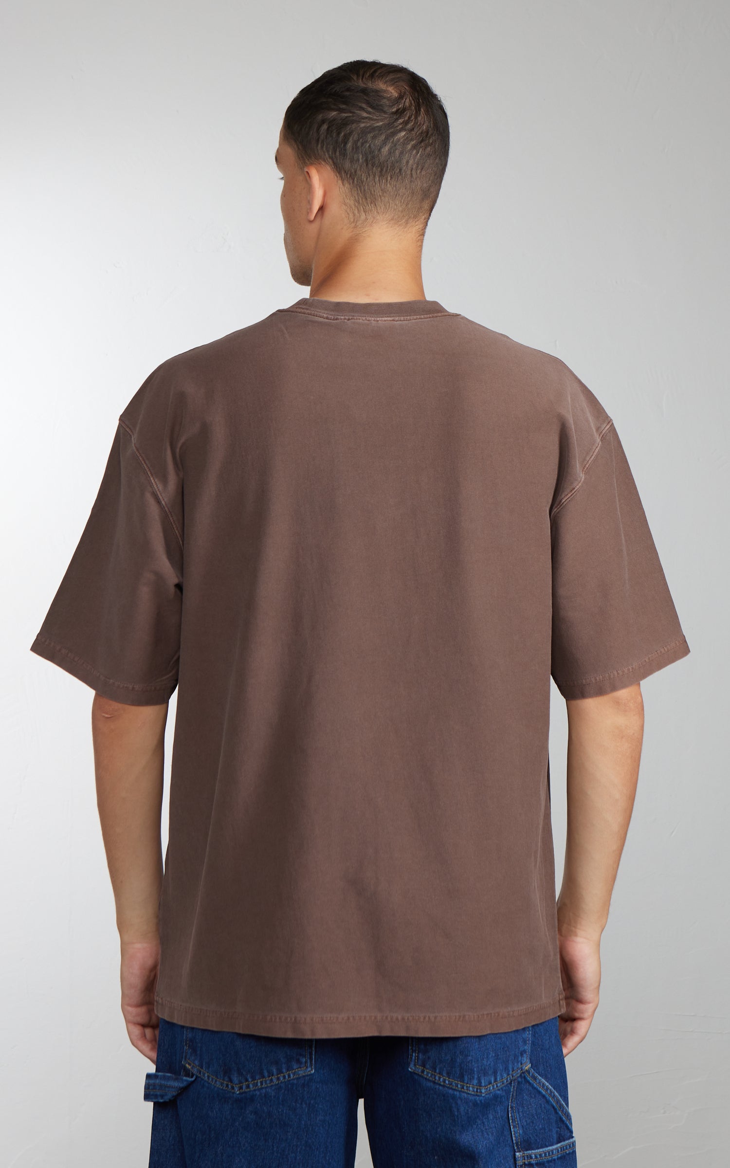 Carhartt WIP S/S Loose Pocket T-Shirt Garment Dyed Tobacco