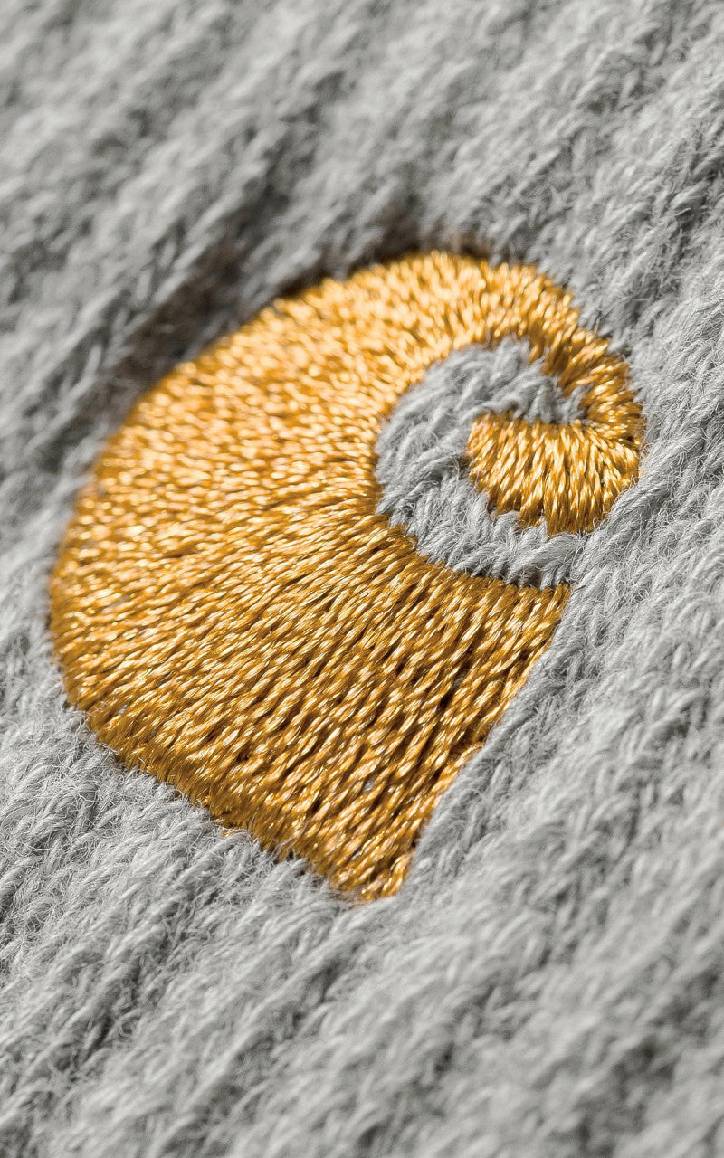 Carhartt WIP Chase Socks Grey Heather/Gold