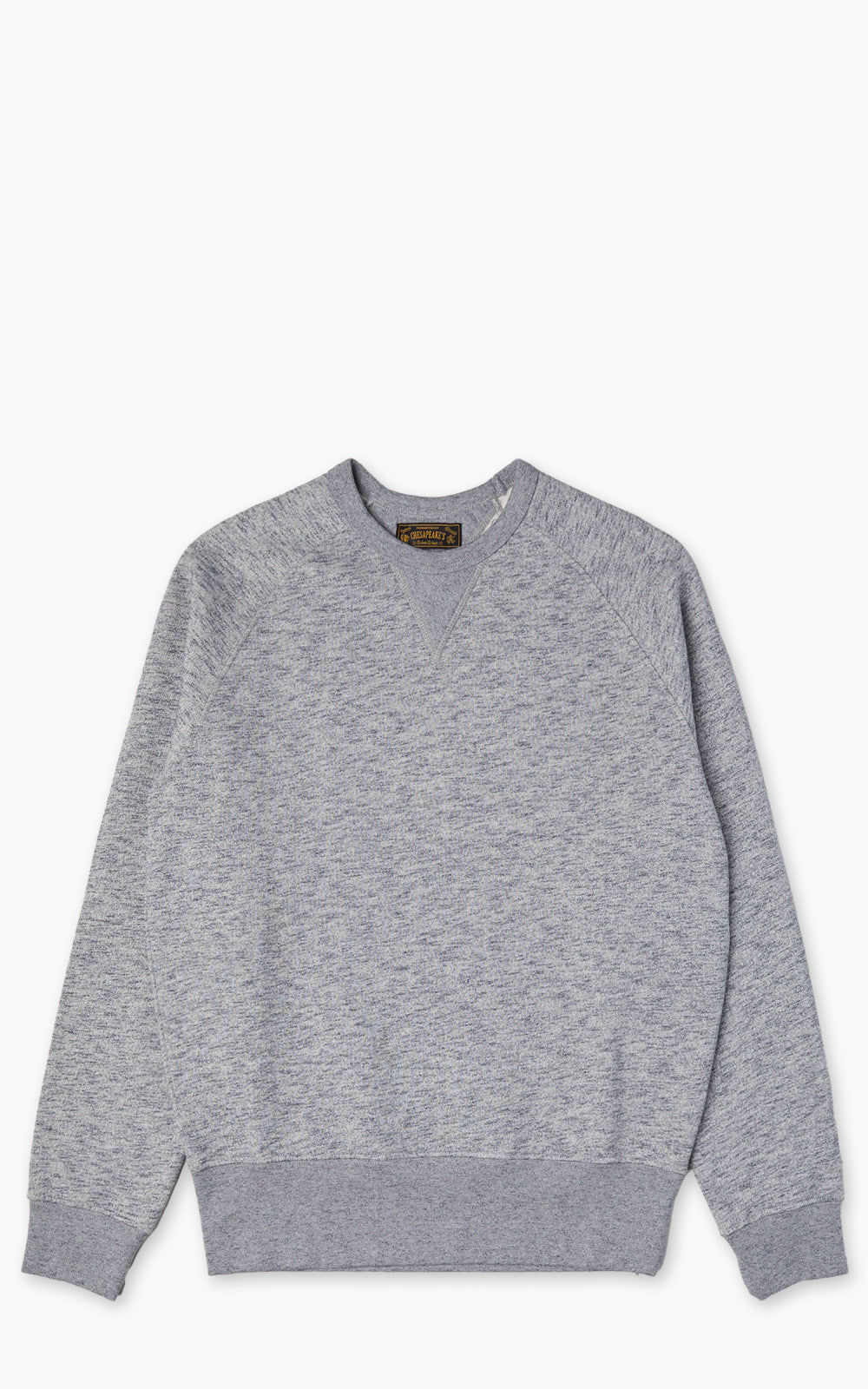 Chesapeake's Spokane Double V Sweatshirt Grey Melange