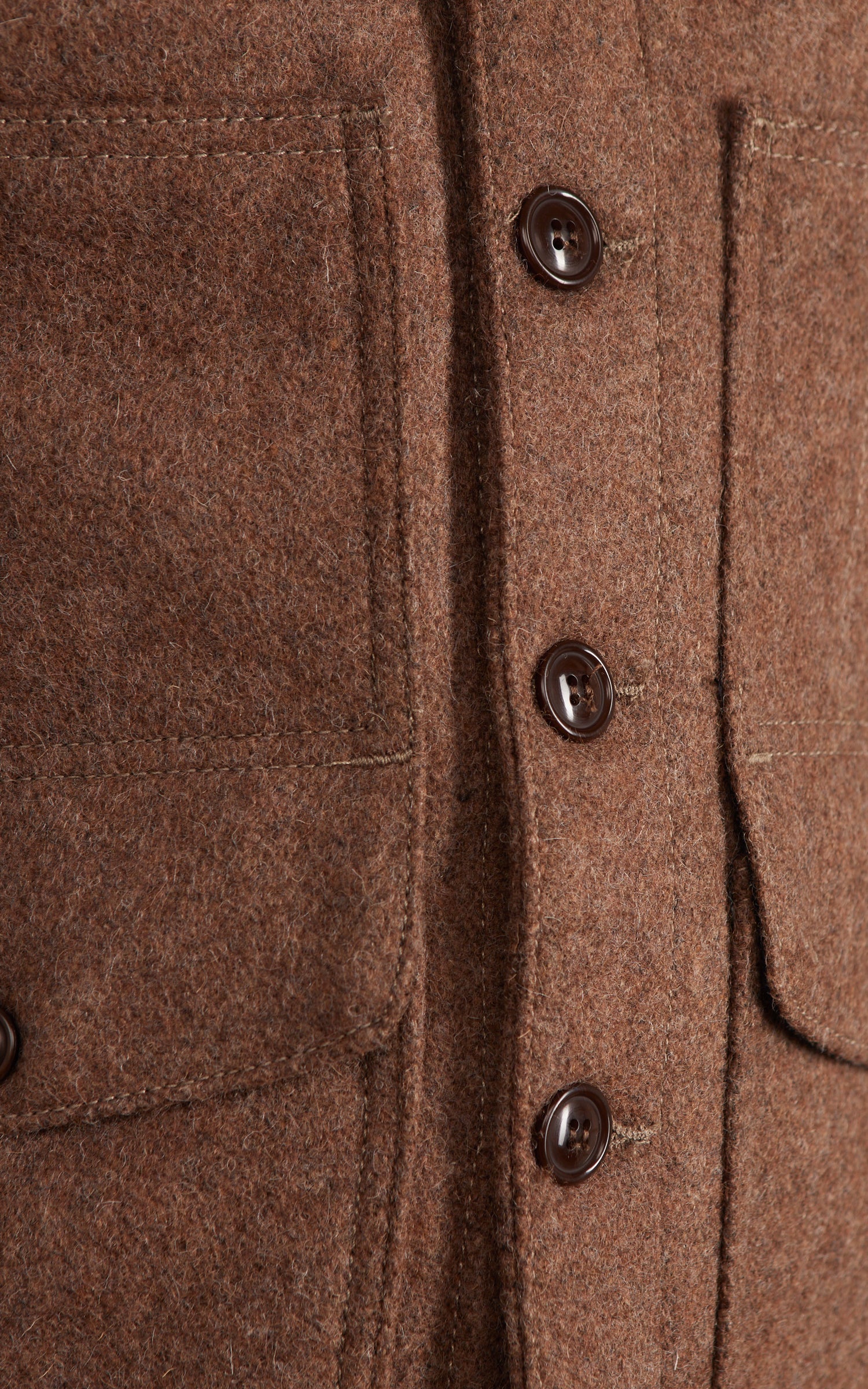 Chesapeake's Oregon Wool Vest Brown