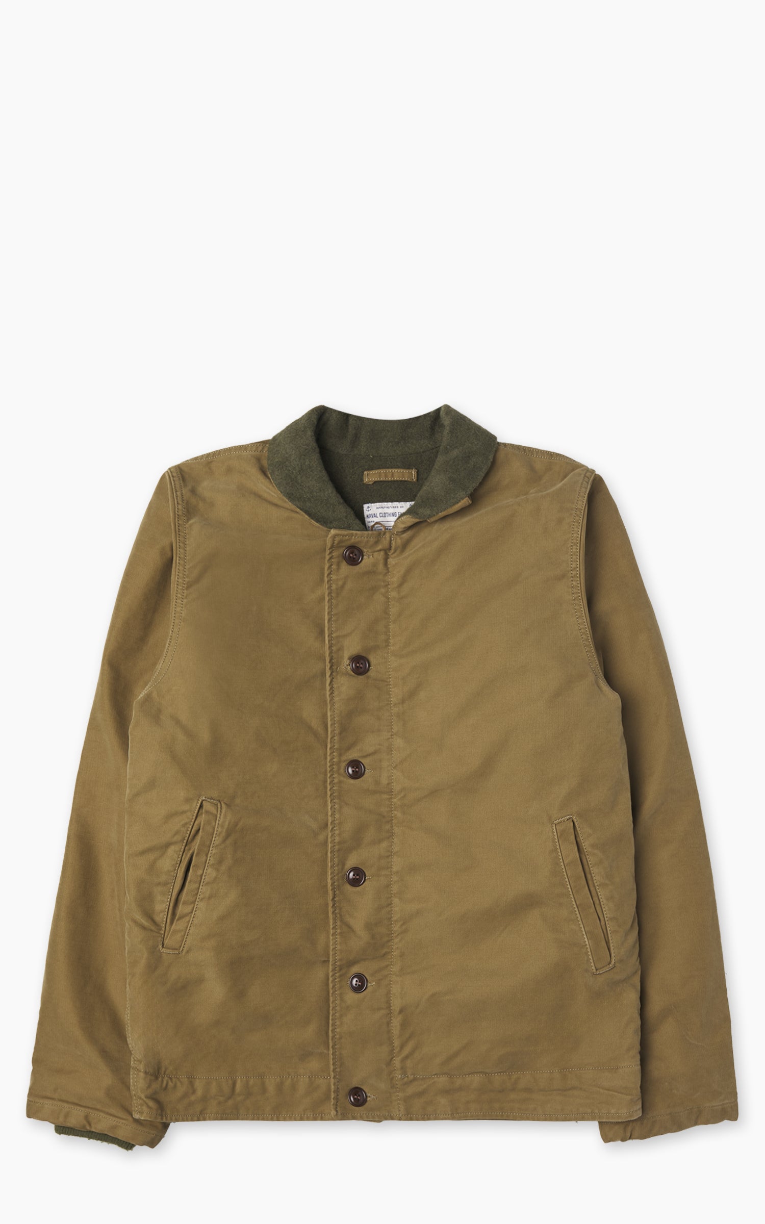 Chesapeake's Jungle Cloth Wilson Deck Jacket Khaki Green