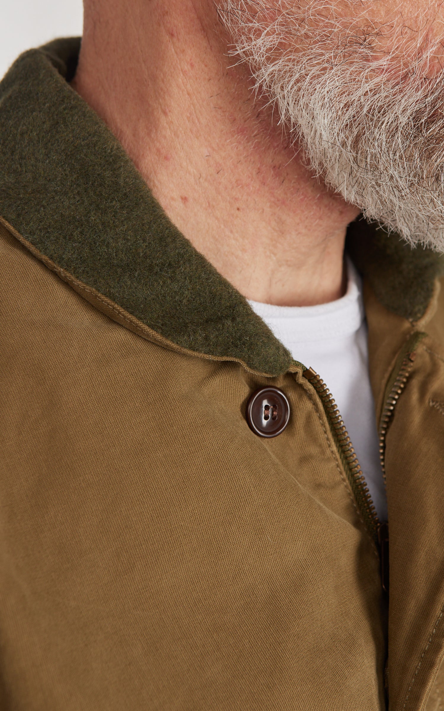 Chesapeake's Jungle Cloth Wilson Deck Jacket Khaki Green