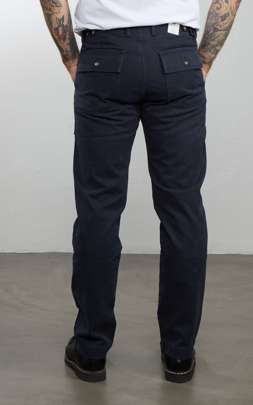 Chesapeake's Fatigue Pant Canvas Navy Blue