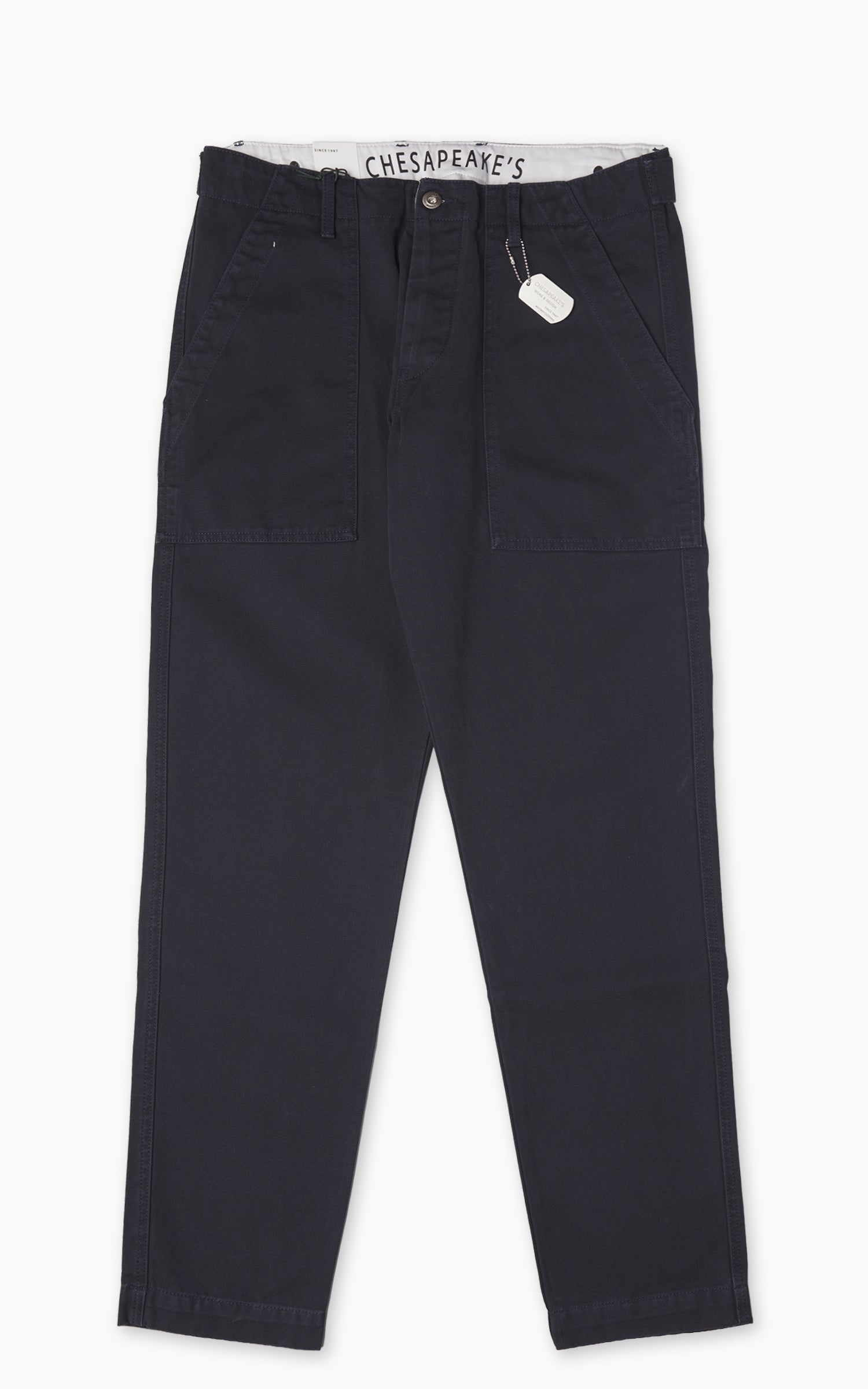 Chesapeake's Fatigue Pant Canvas Navy Blue