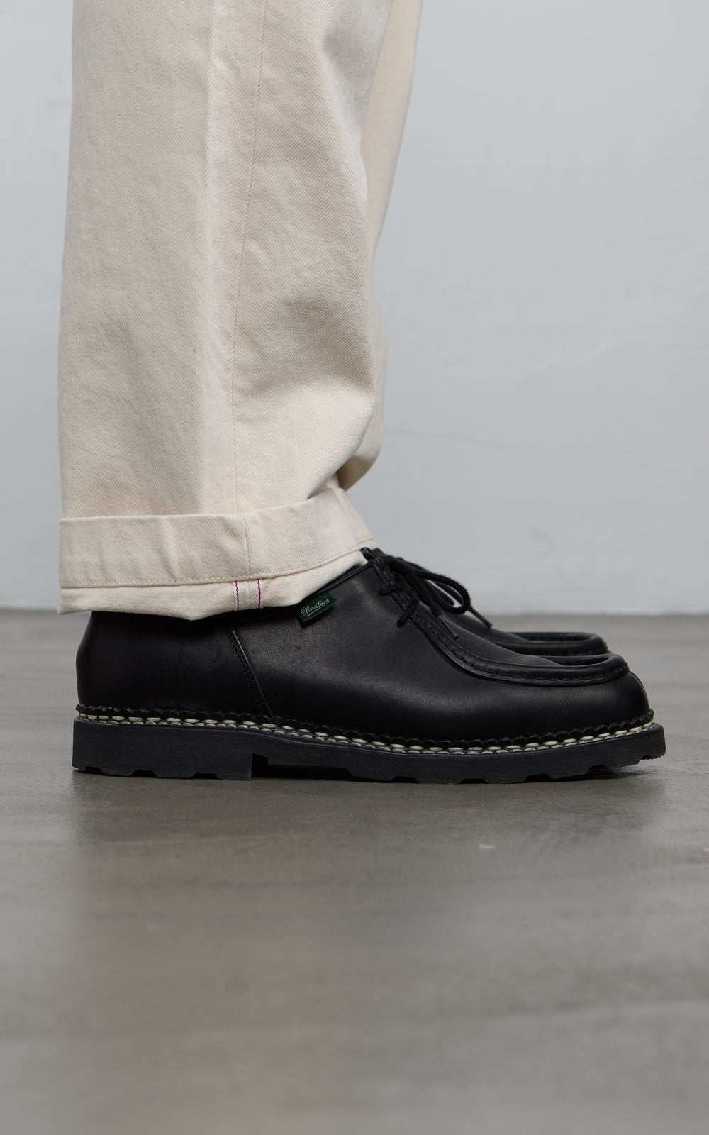 Chesapeake's Fatigue Pant Denim Selvedge Rinsed Natural