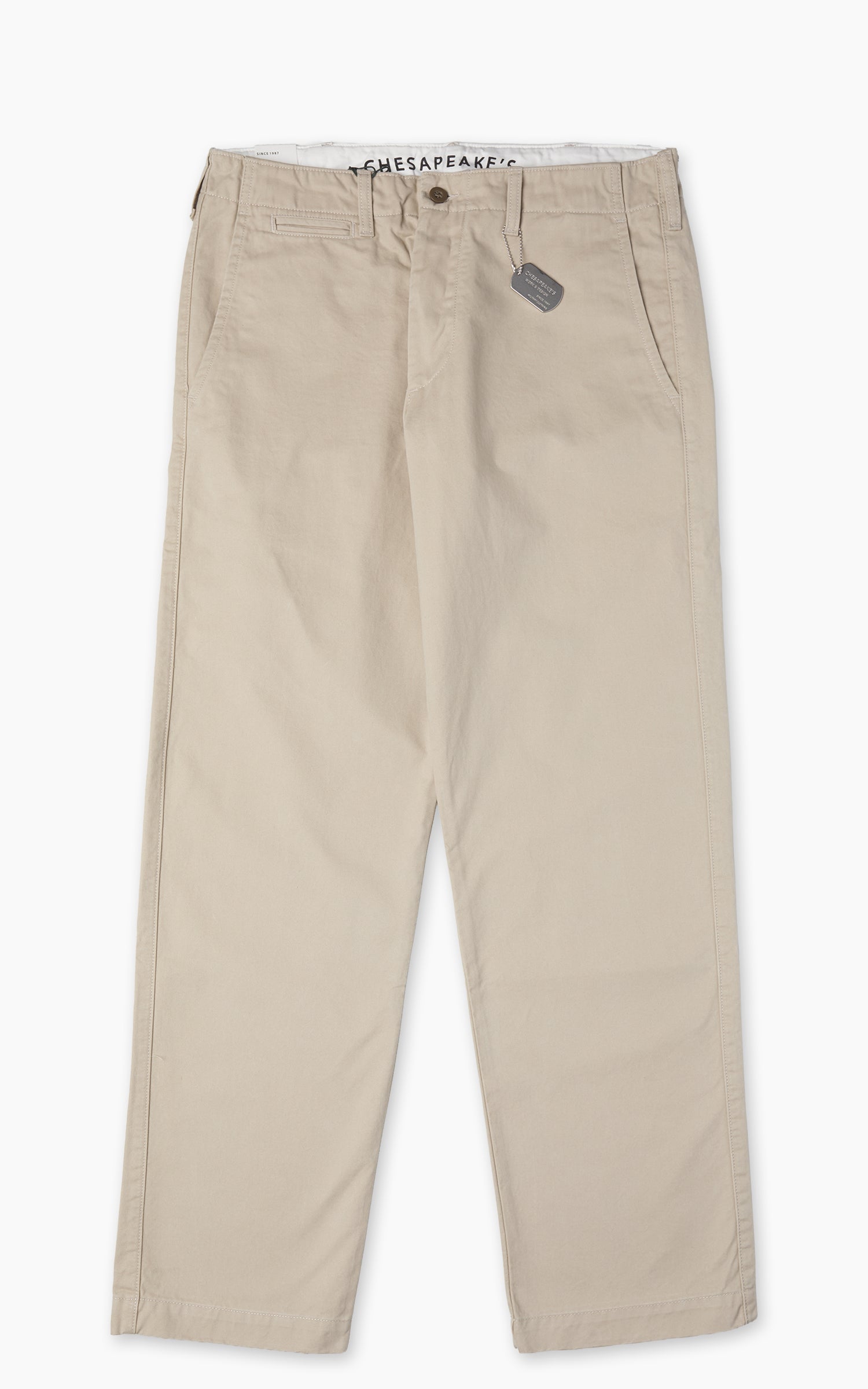 Chesapeake's Officer Chino Pant Gabardine Sand