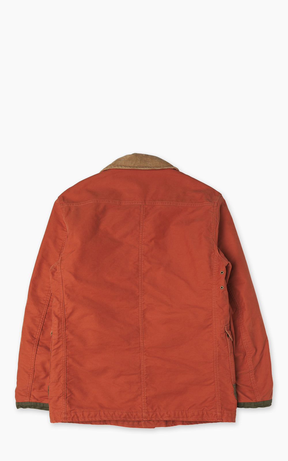 Chesapeake's Jungle Cloth Bedford Fireman Jacket Dark Orange