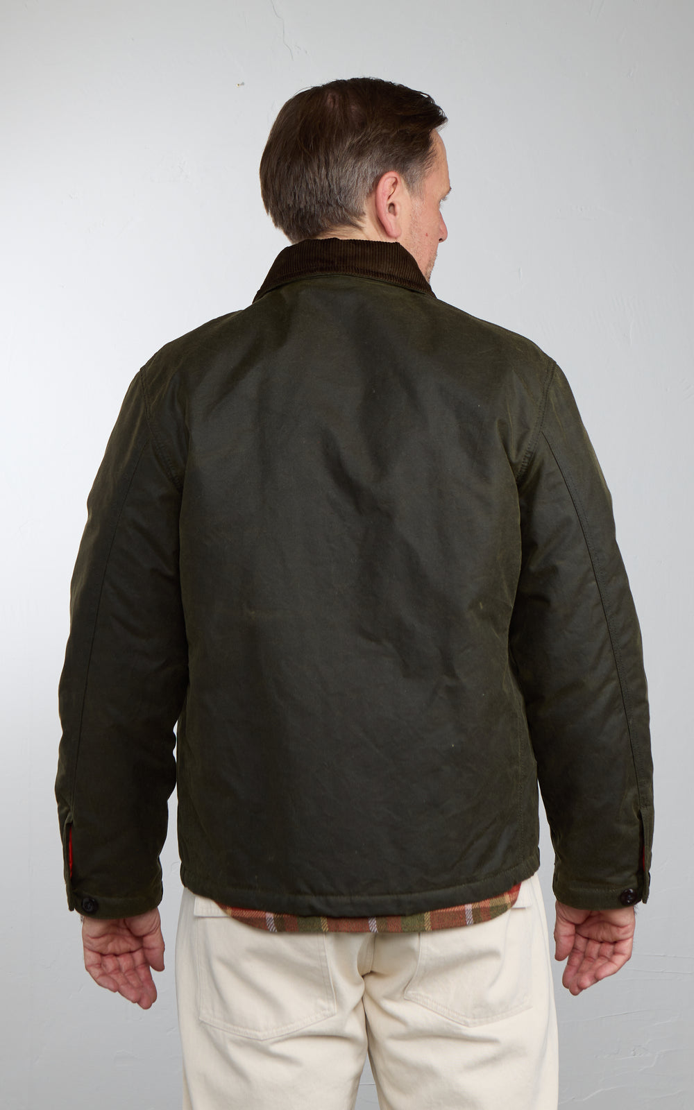 Chesapeake's Stowe Hunting Jacket Waxed Archive Green