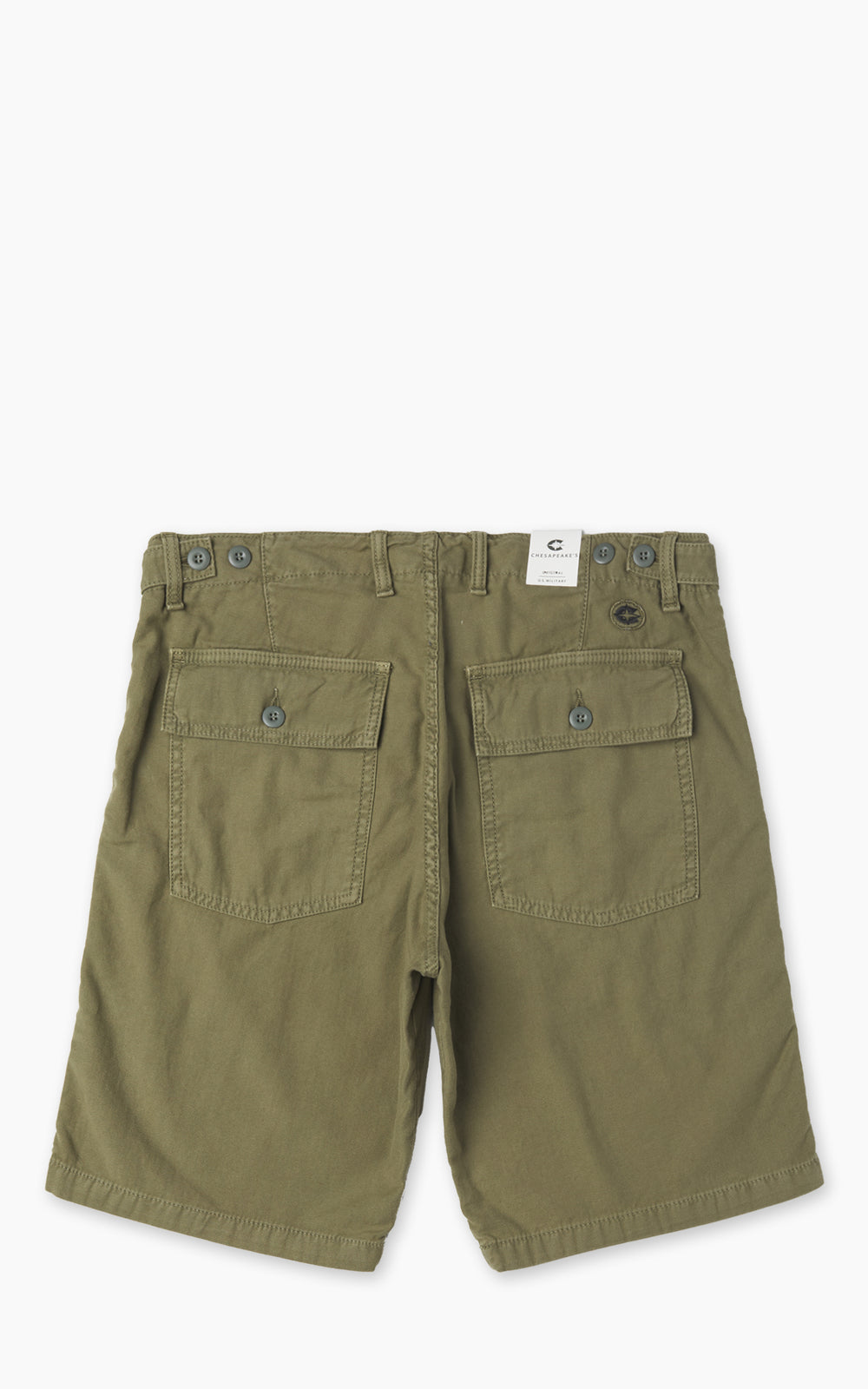 Chesapeake Shannon Fatigue Shorts Militärgrün