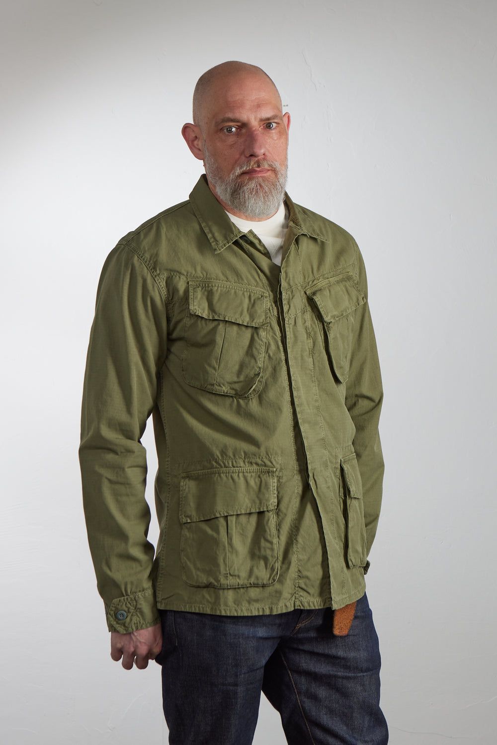 Chesapeake Rip-Stop Dschungeljacke Militärgrün
