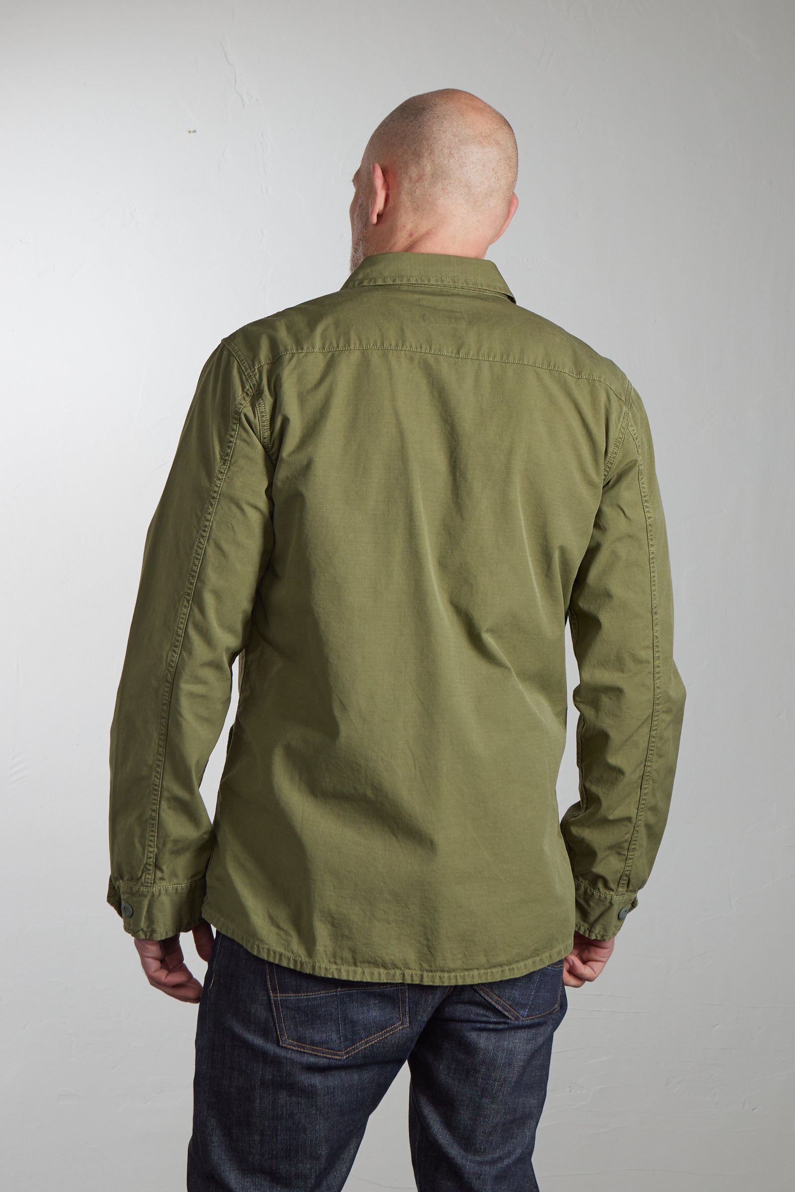 Chesapeake's Rip-Stop Jungle Jacket Military Green