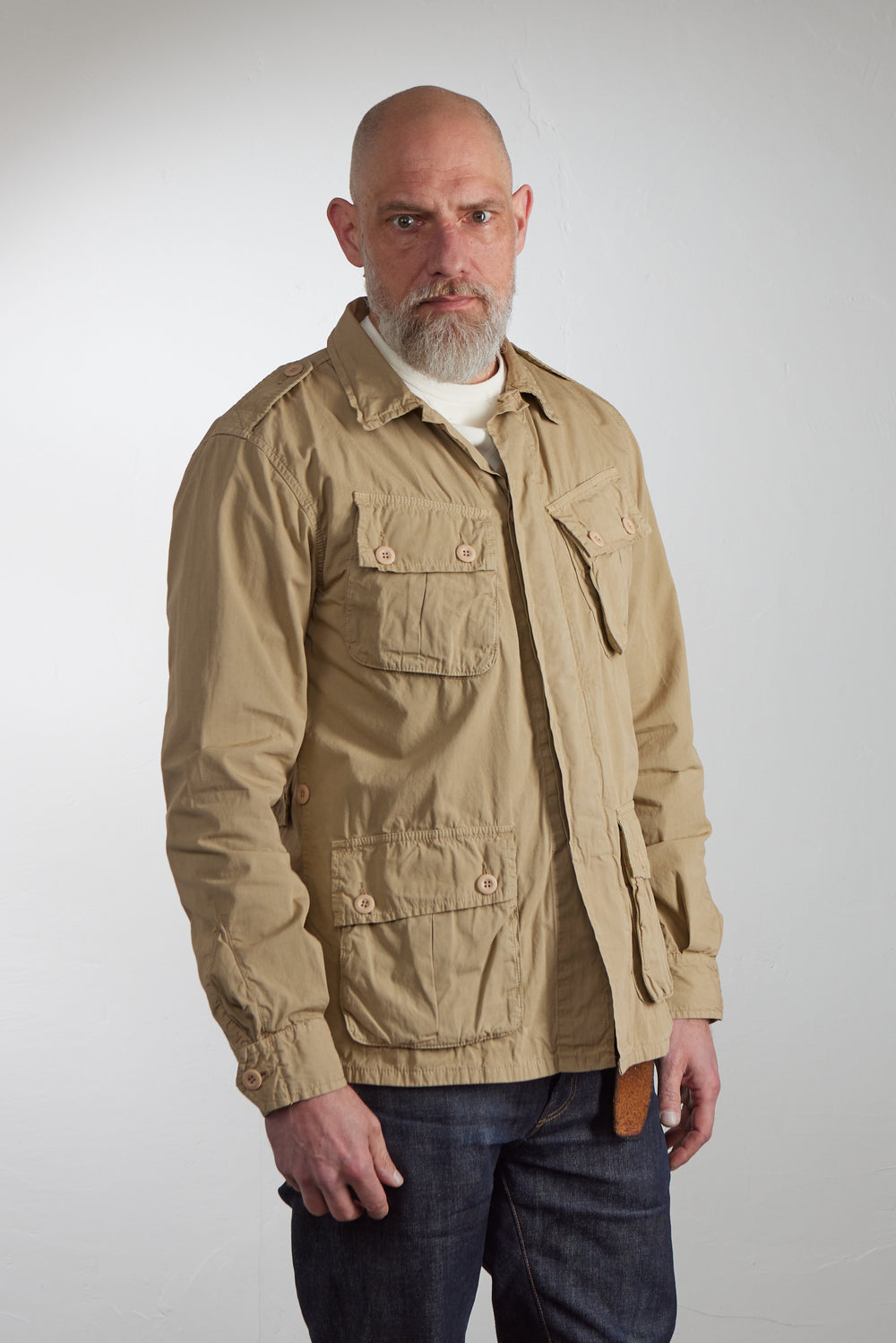 Chesapeake Popeline-Dschungeljacke Sand