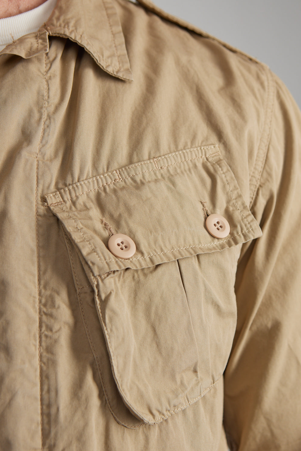 Chesapeake Popeline-Dschungeljacke Sand