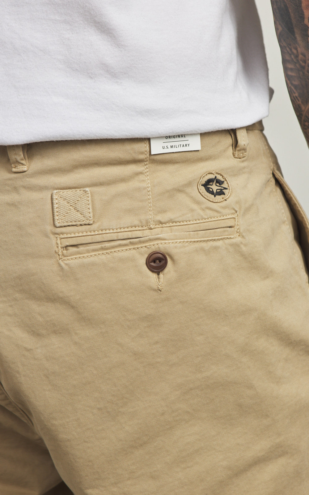 Chesapeake's Hermann Chino Pant Gabardine Sand