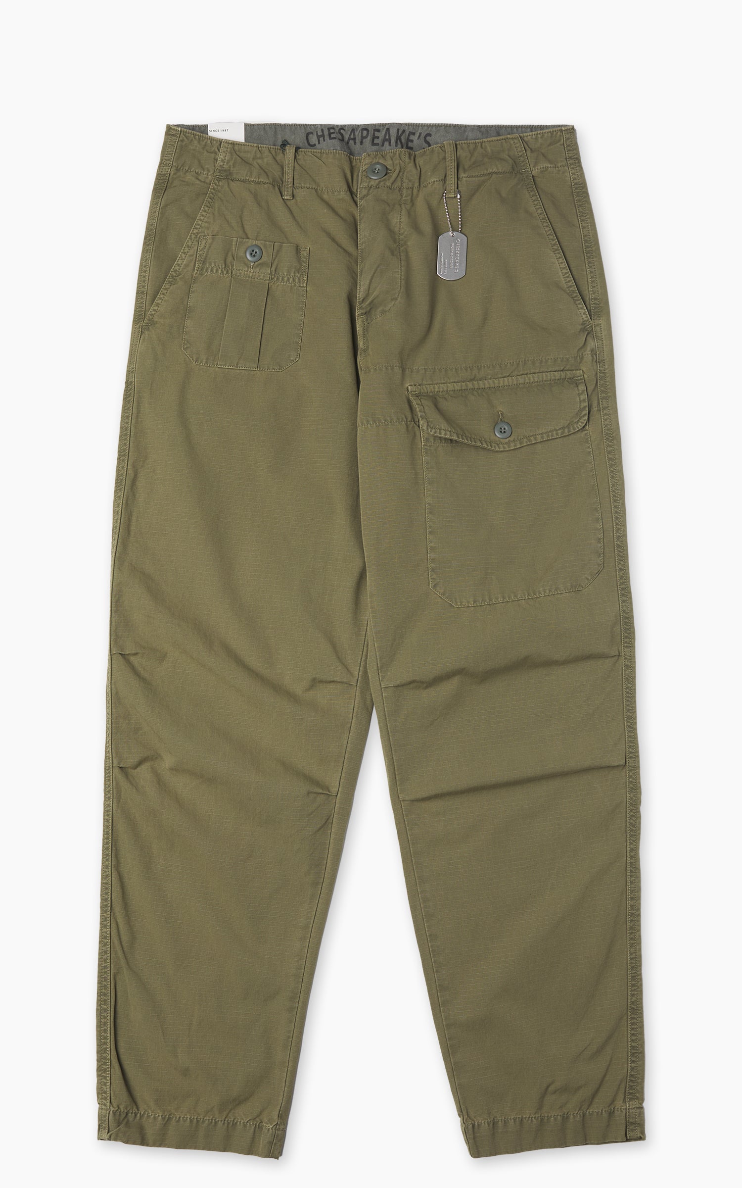 Chesapeake's Newman Deck Pant Military Green