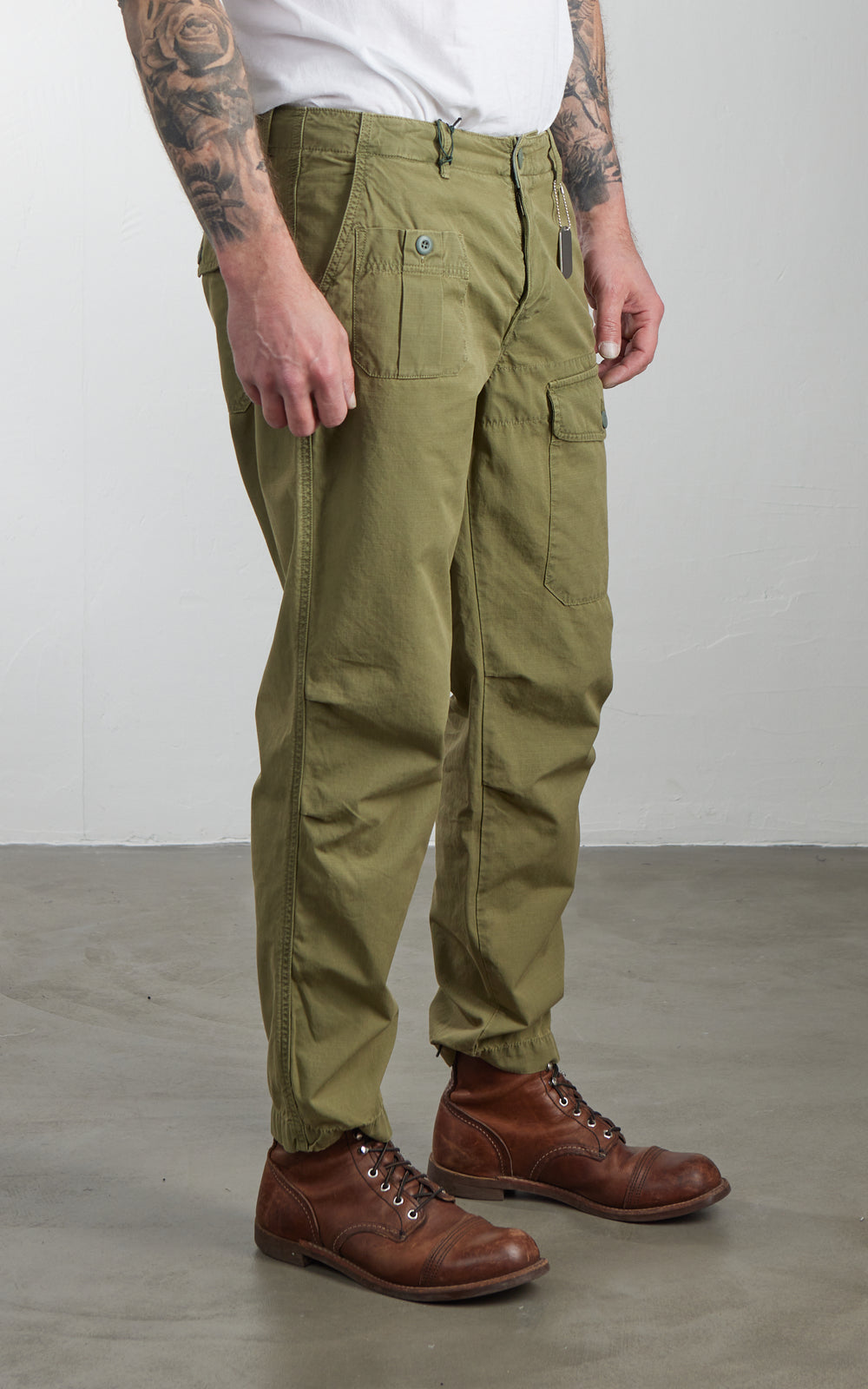 Chesapeake Newman Deckhose Militärgrün