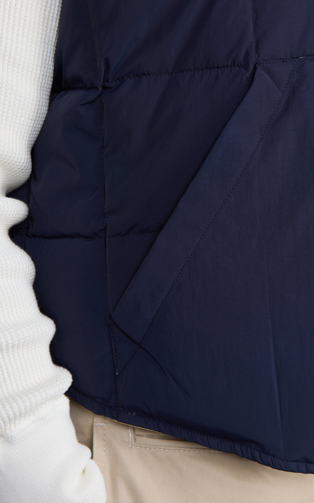 Chesapeake's Seattle Down Vest Dark Navy