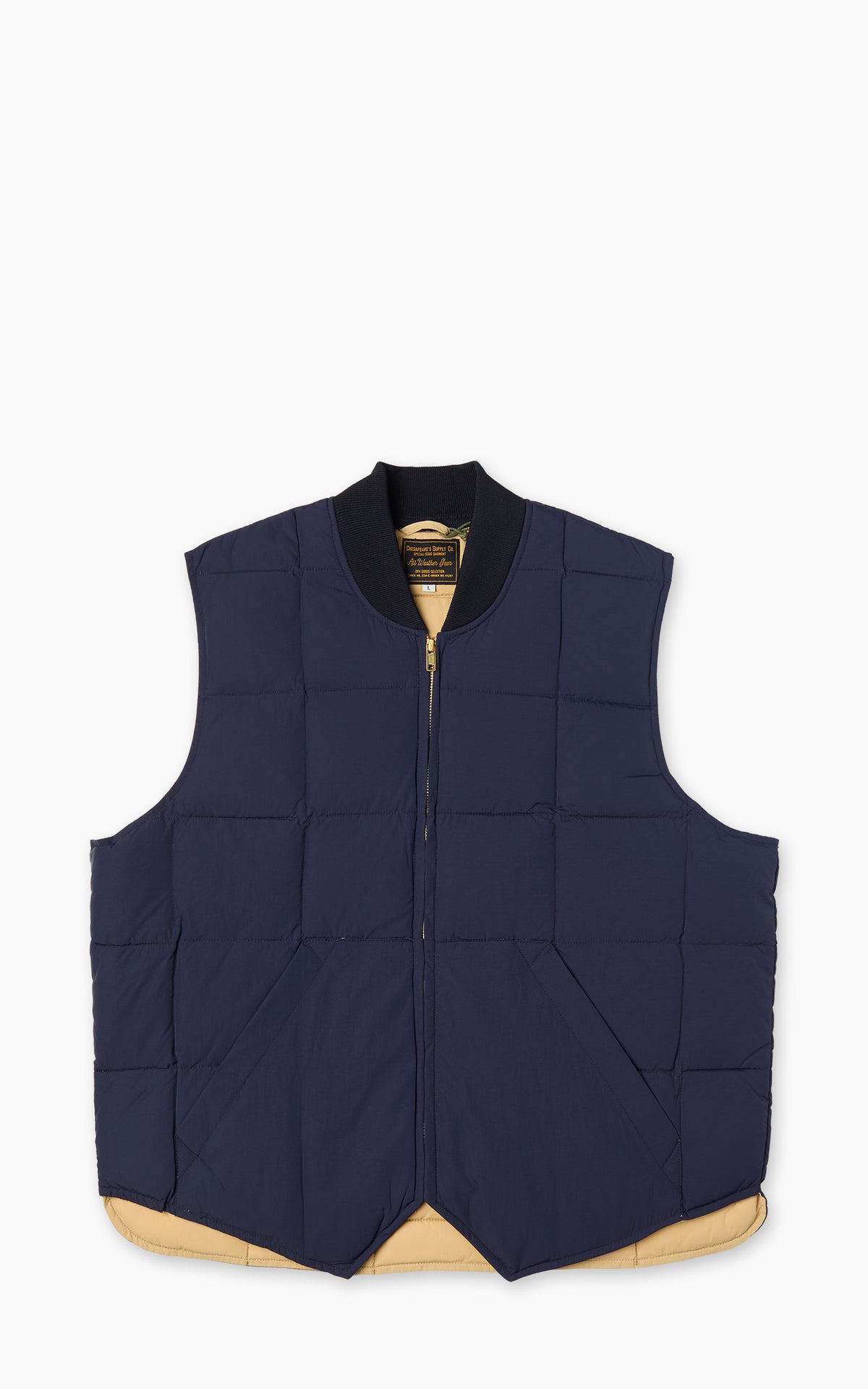 Chesapeake's Seattle Down Vest Dark Navy