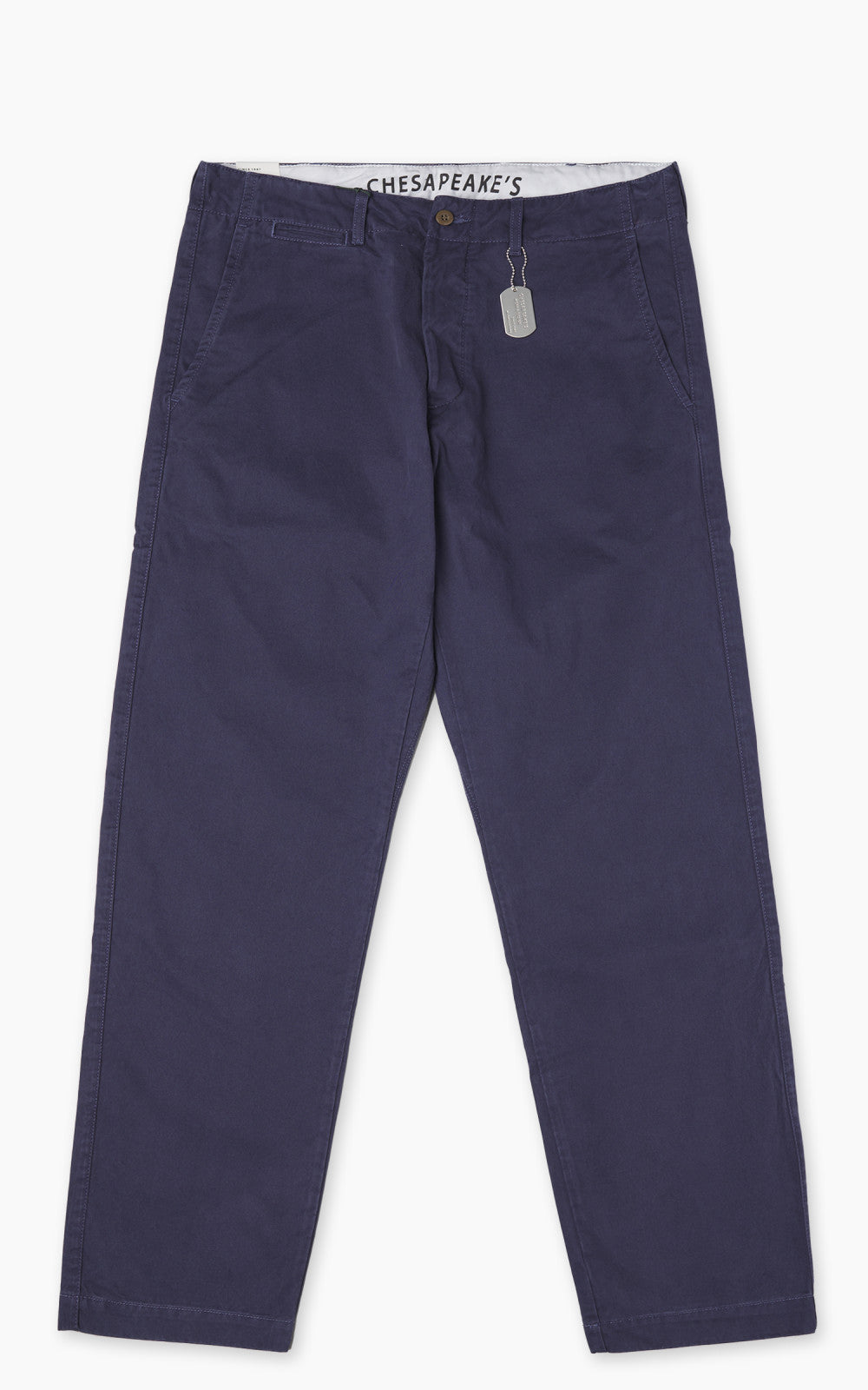 Chesapeake's Officer Chino Pant Gabardine Indigo
