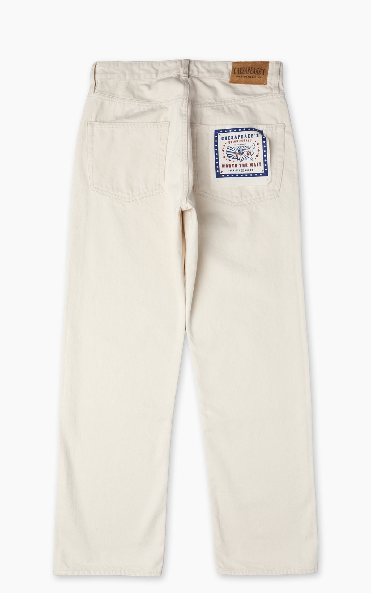 Chesapeake's Pant Denim Selvedge Rinsed Natural